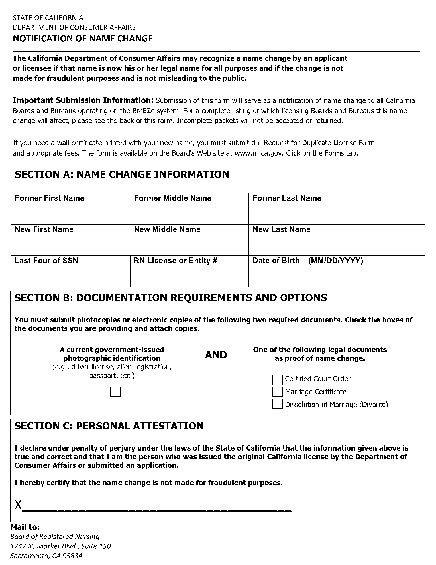 10 Free Name Change Forms CocoSign Downable Fillable 10 Free Name Change Forms CocoSign Downable Fillable