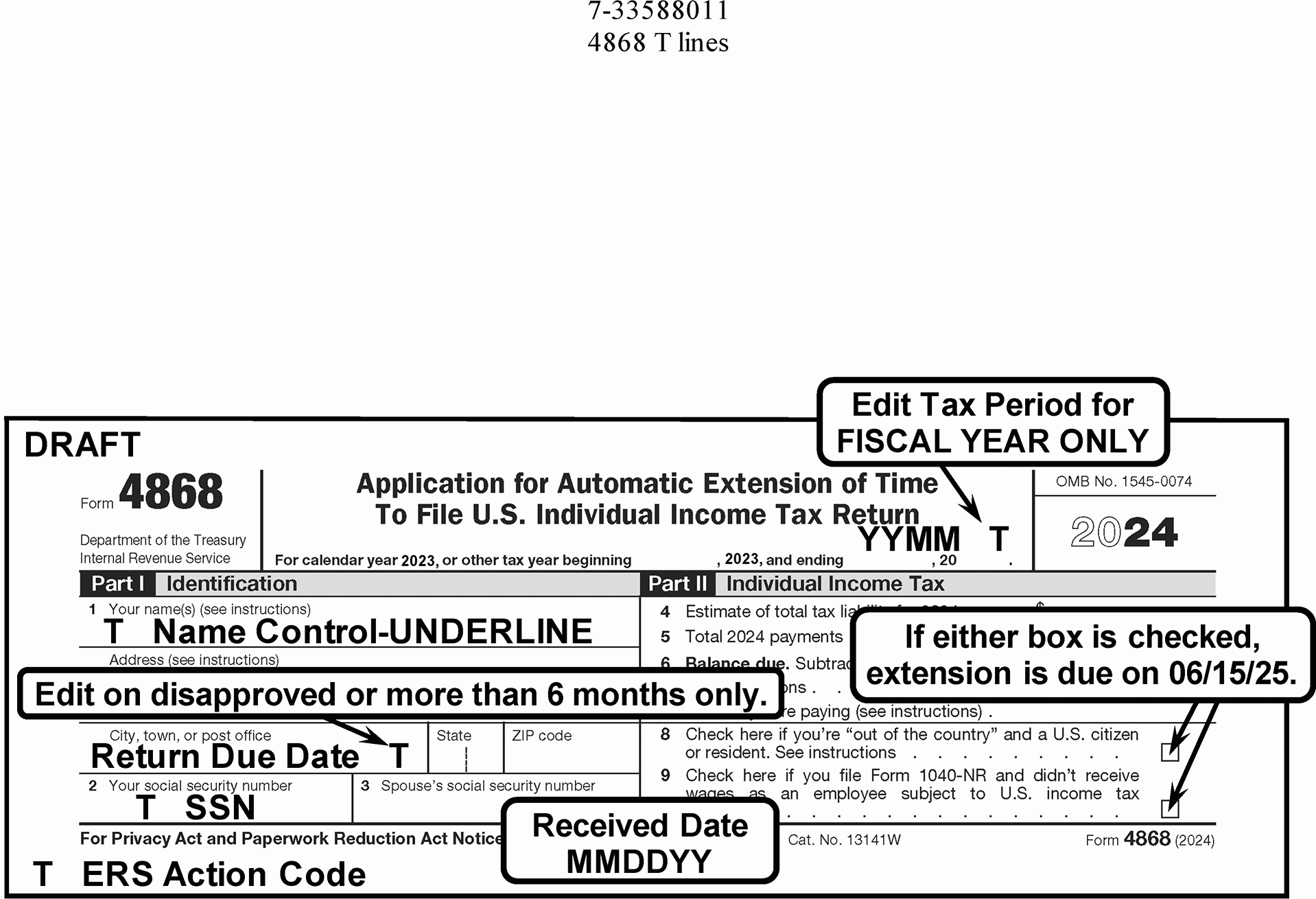 3 11 212 Applications For Extension Of Time To File Internal Revenue Service