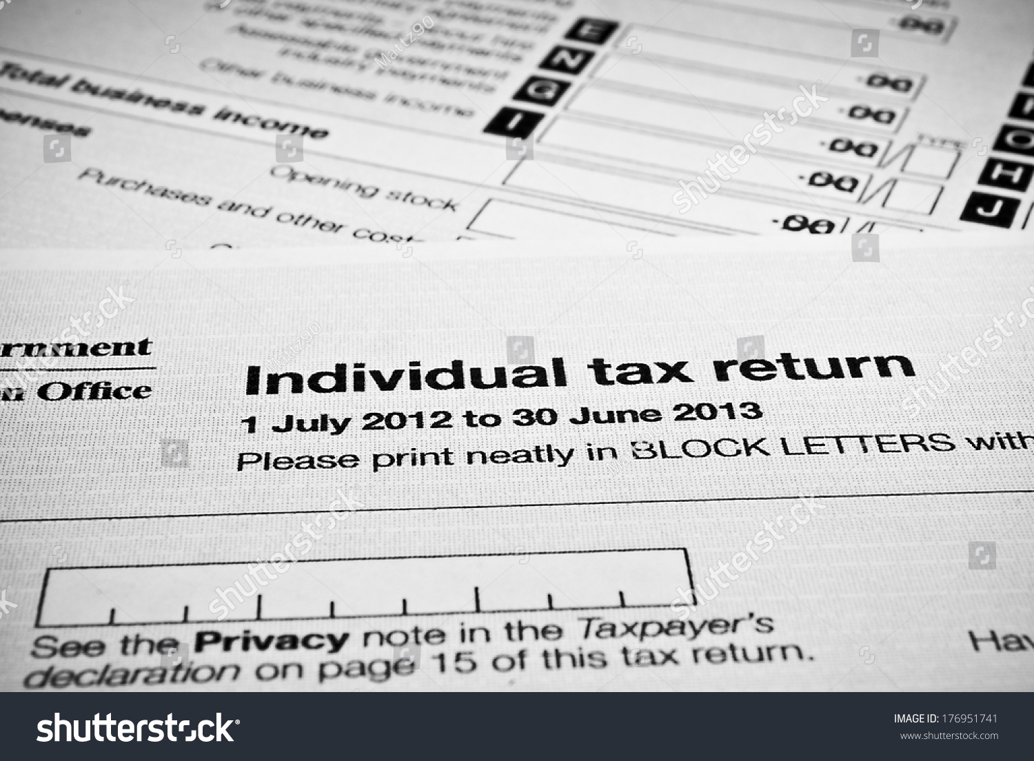 Printable Tax Forms 2012