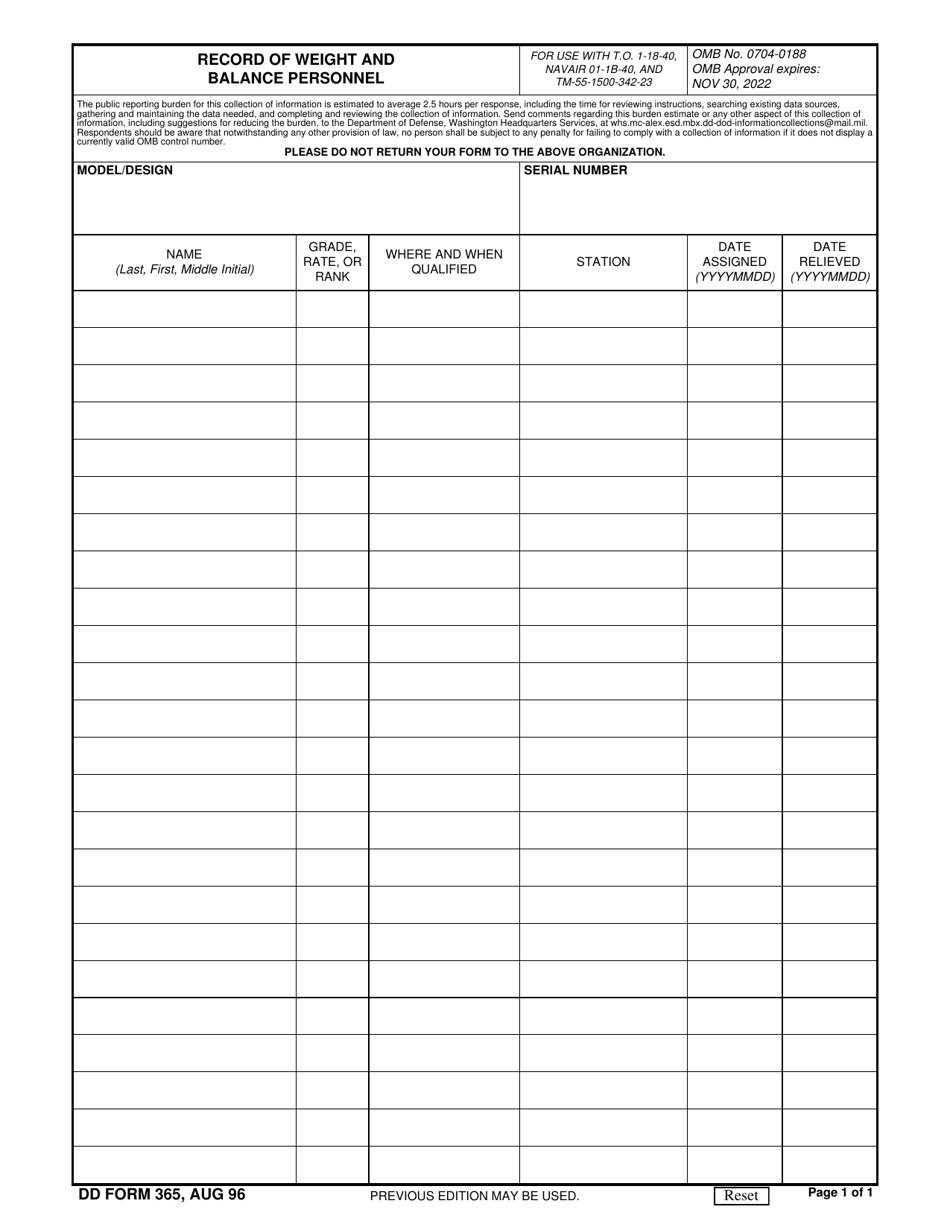 DD Form 365 Fill Out Sign Online And Download Fillable PDF Templateroller DD Form 365 Fill Out Sign Online And Download Fillable PDF Templateroller