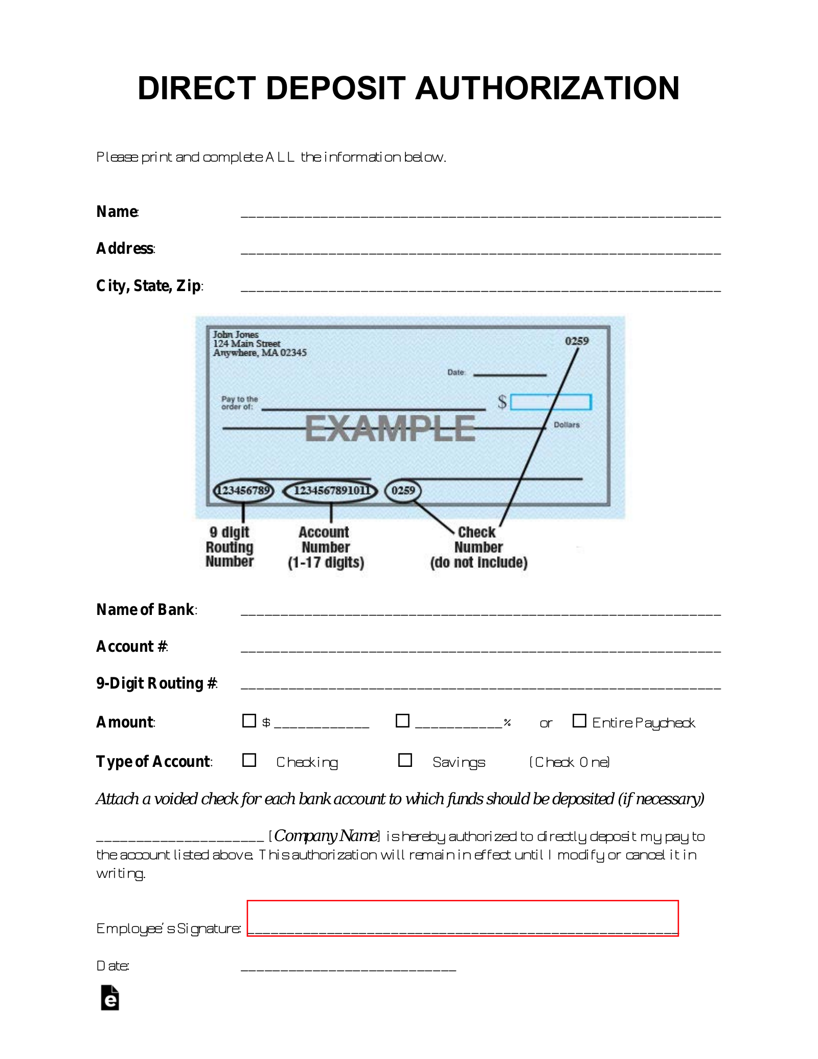 Free Printable Payroll Deduction Forms Free Printable Payroll Deduction Forms