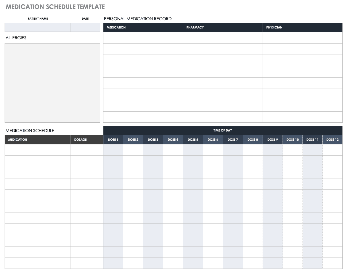Free Printable Medical Forms