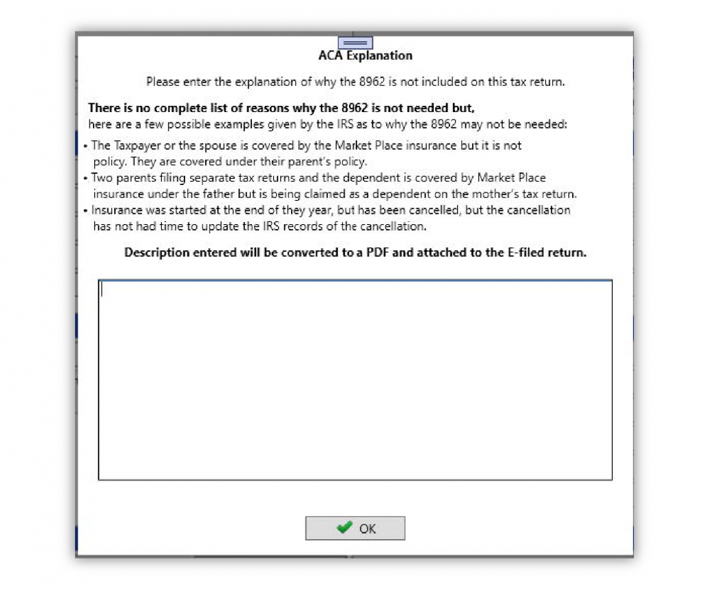IRS Business Rule F8962 070 Taxware Systems IRS Business Rule F8962 070 Taxware Systems