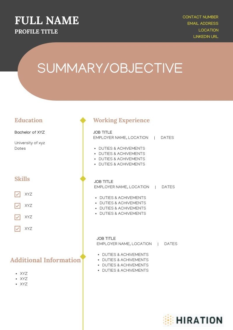 Mastering Blank Resume Format PDF Tips For Job Seekers In 2023