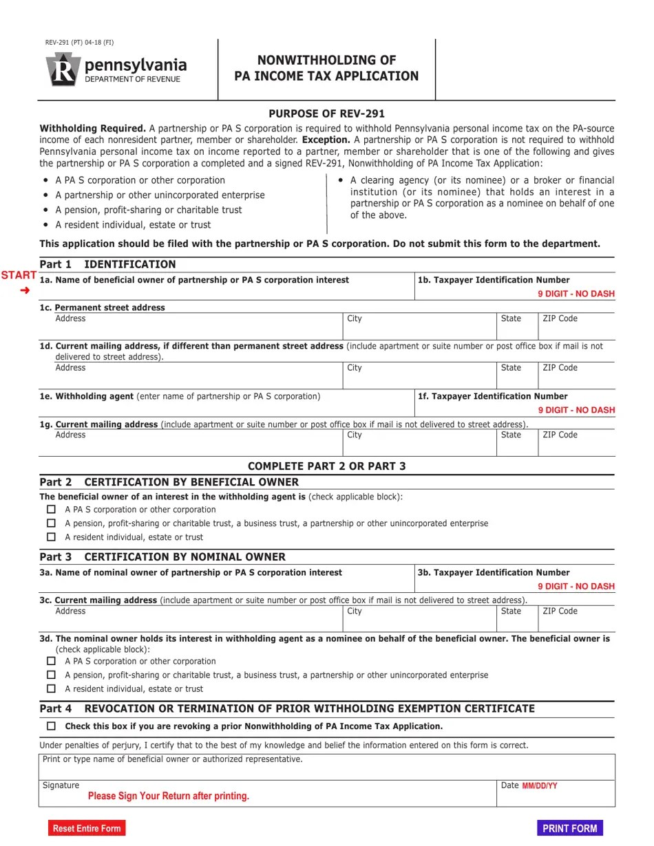Printable Pa Tax Forms Printable Design Resources