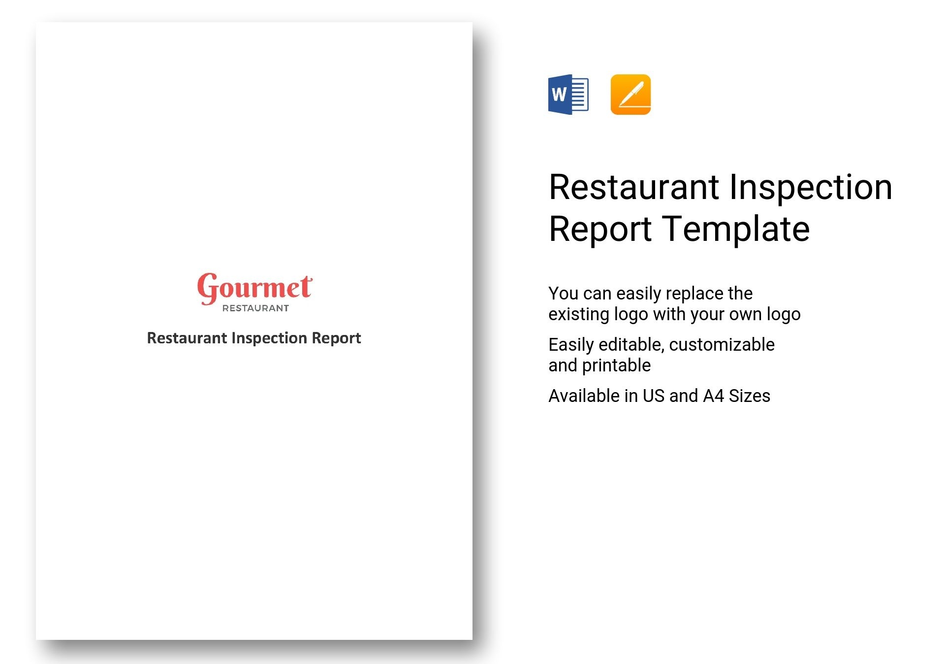 Restaurants Inspections Free Quarterly Printable Form Restaurants Inspections Free Quarterly Printable Form
