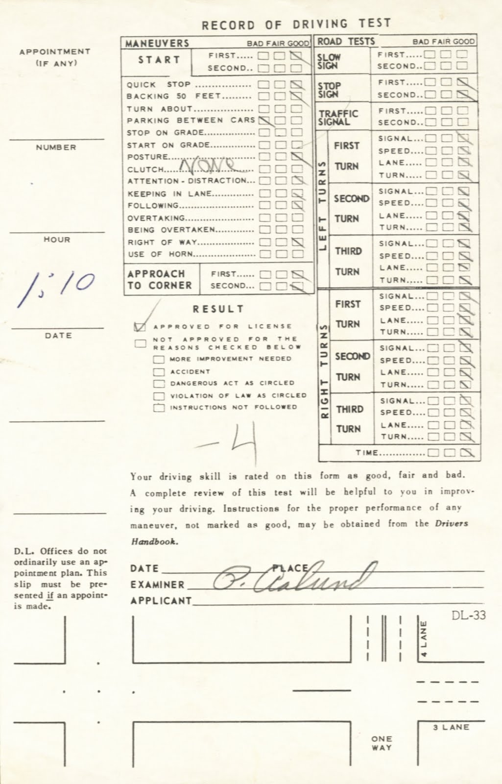 Texas Dps Driving Test Checklist Questag