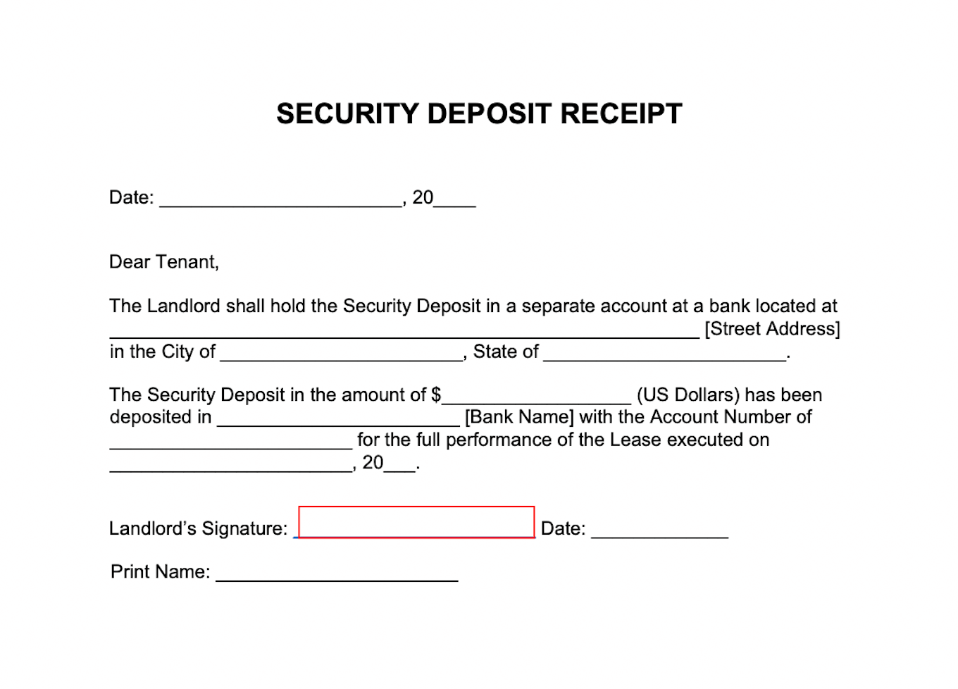 10 Free Landlord Documents And Forms Downloadable Templates 10 Free Landlord Documents And Forms Downloadable Templates