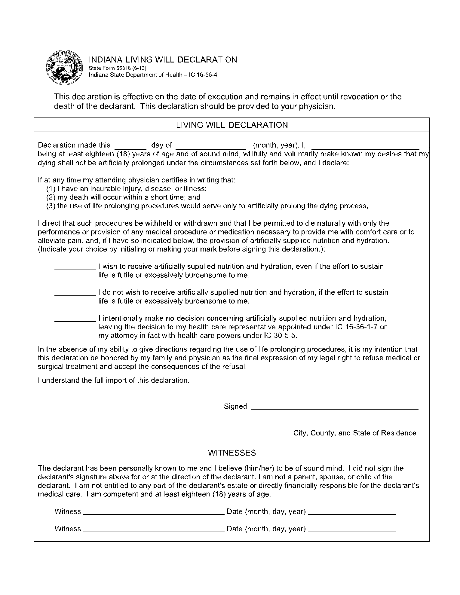 10 Free Living Will Form PDF 2021 Updated CocoSign
