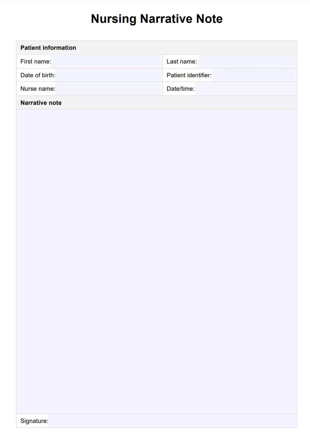 10 Free Nursing Notes Examples In PDF To Download UPDF 10 Free Nursing Notes Examples In PDF To Download UPDF