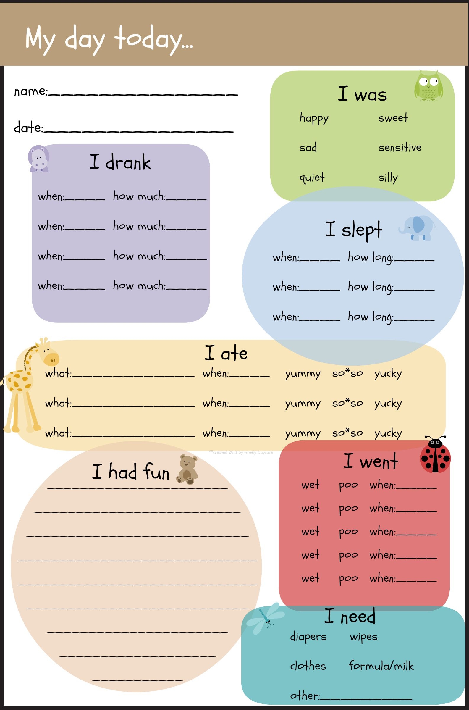 10 Infant Daily Report Ideas Home Daycare Starting A Daycare Daycare Forms 10 Infant Daily Report Ideas Home Daycare Starting A Daycare Daycare Forms