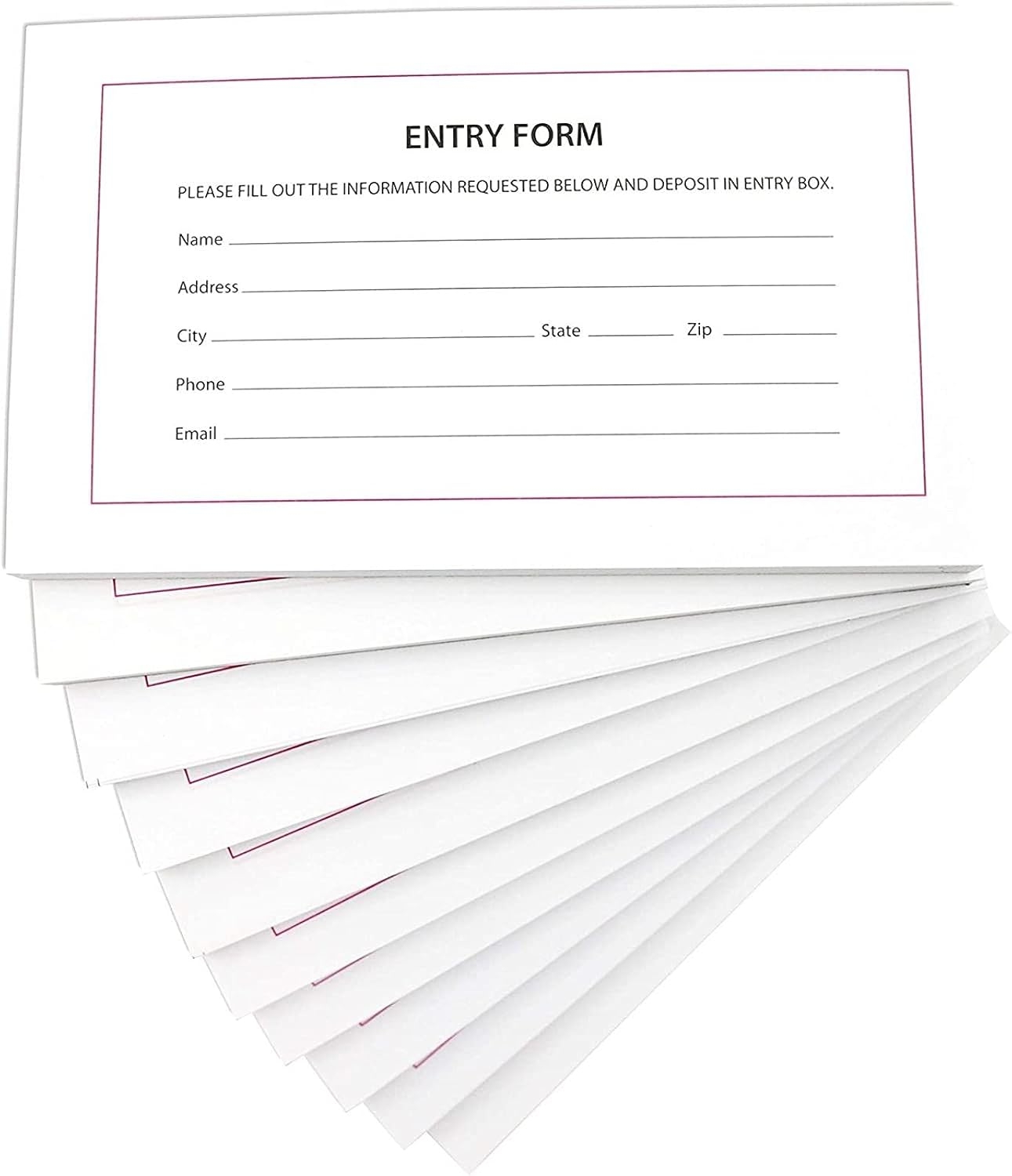 1000 Entry Forms Contests Raffles Ballots Togo Ubuy 1000 Entry Forms Contests Raffles Ballots Togo Ubuy