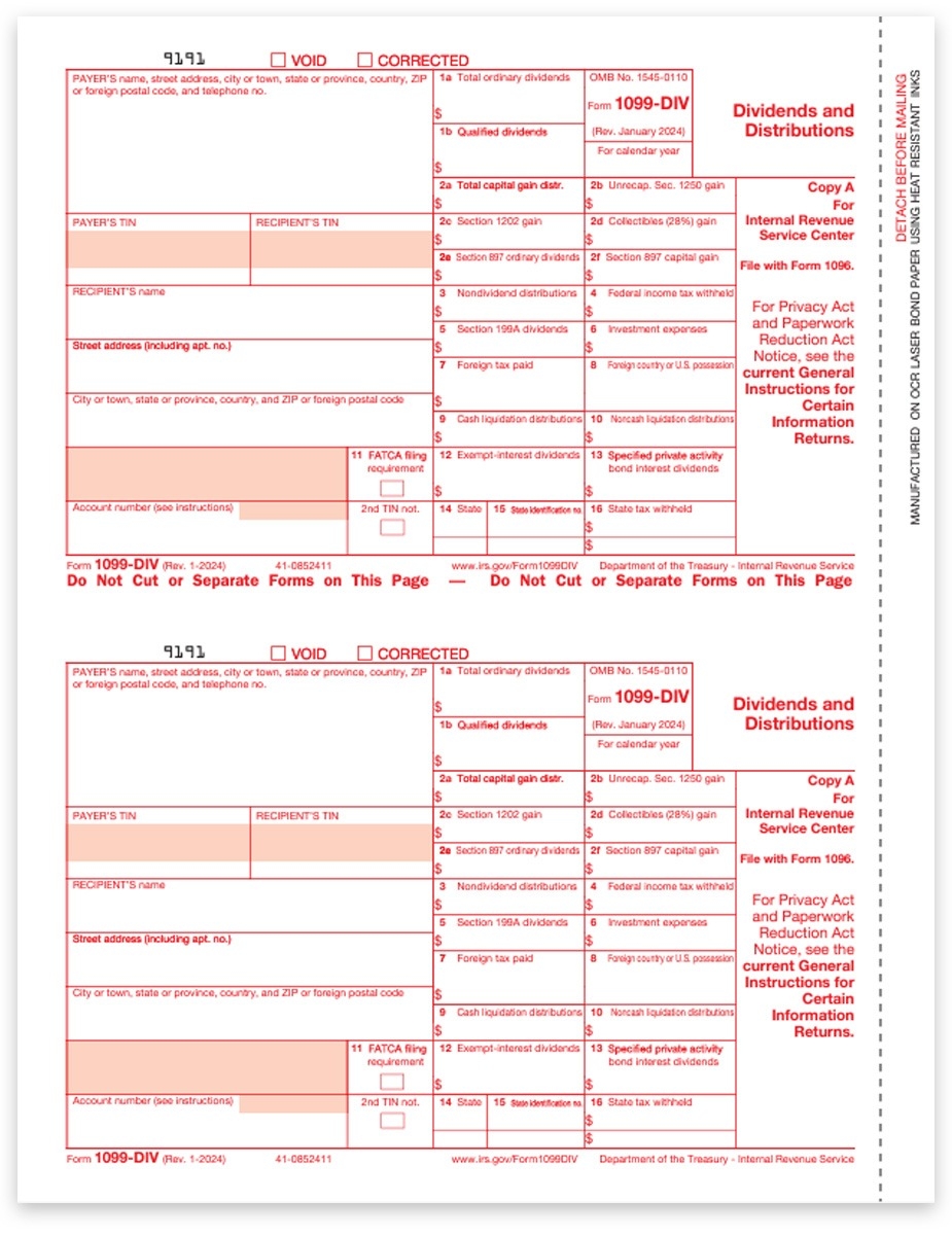 1098 Tax Forms For Mortgage Interest IRS Copy A DiscountTaxForms