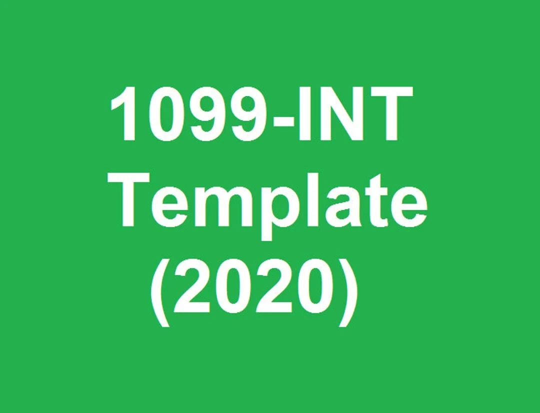 1096 Form 2015 Printable Template