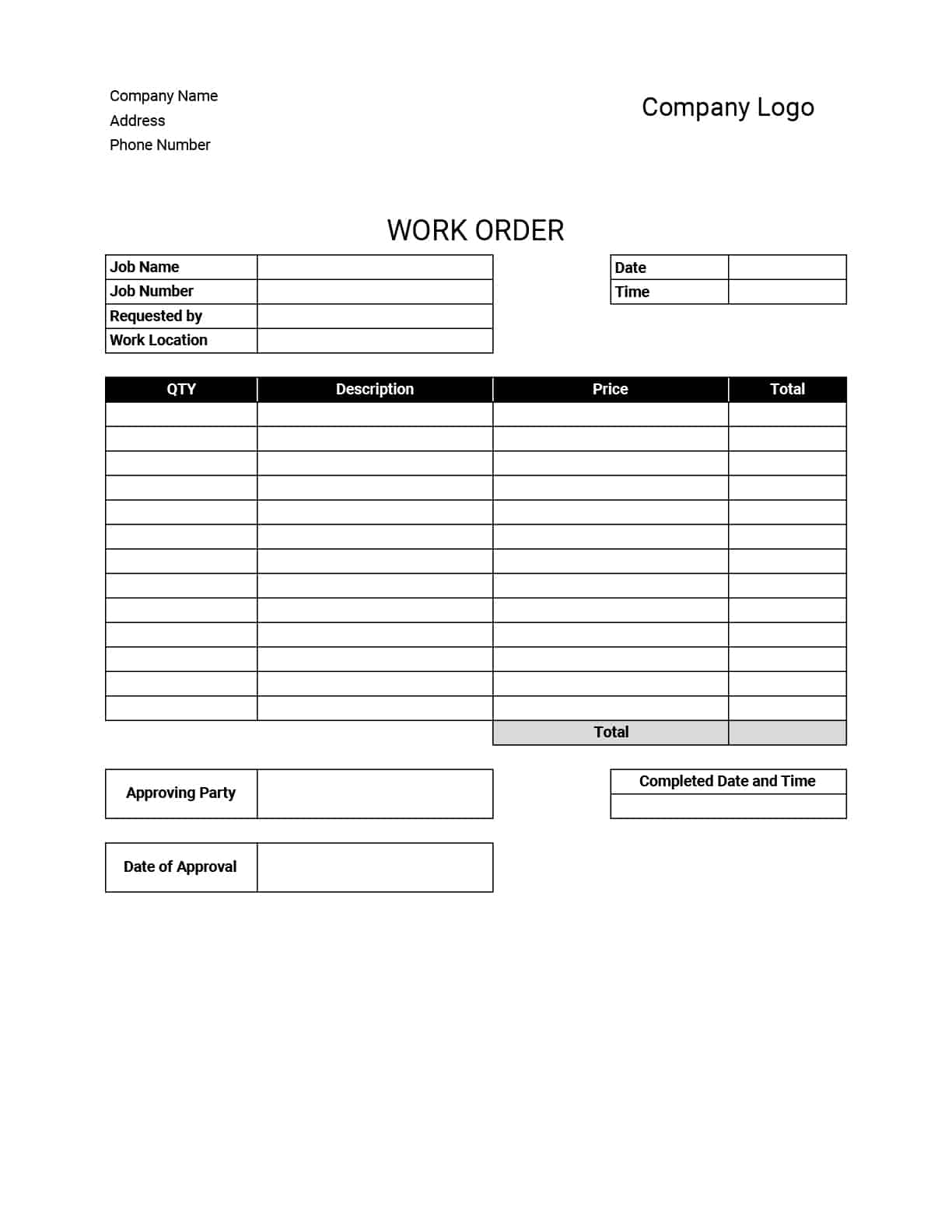 15 Free Work Order Templates Smartsheet Worksheets Library 15 Free Work Order Templates Smartsheet Worksheets Library