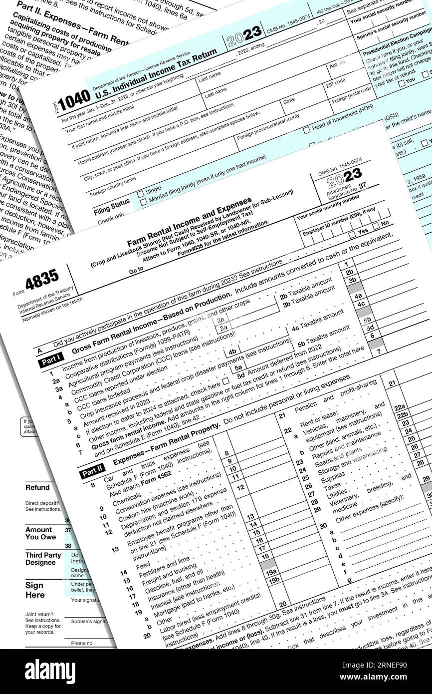 Printable Tax Forms 1040