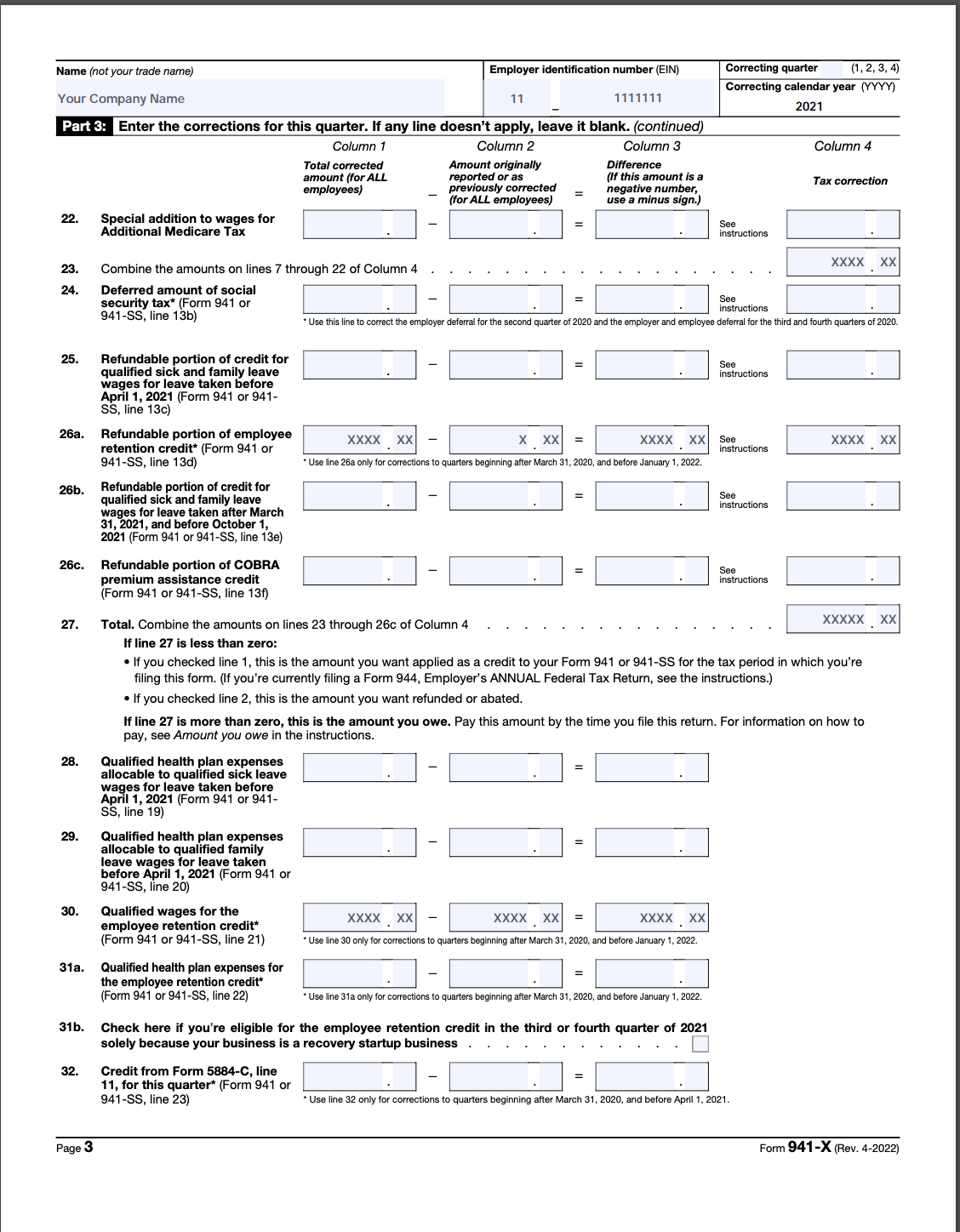 21 Printable Form 941 Templates Fillable Samples In PDF Word To Worksheets Library 21 Printable Form 941 Templates Fillable Samples In PDF Word To Worksheets Library
