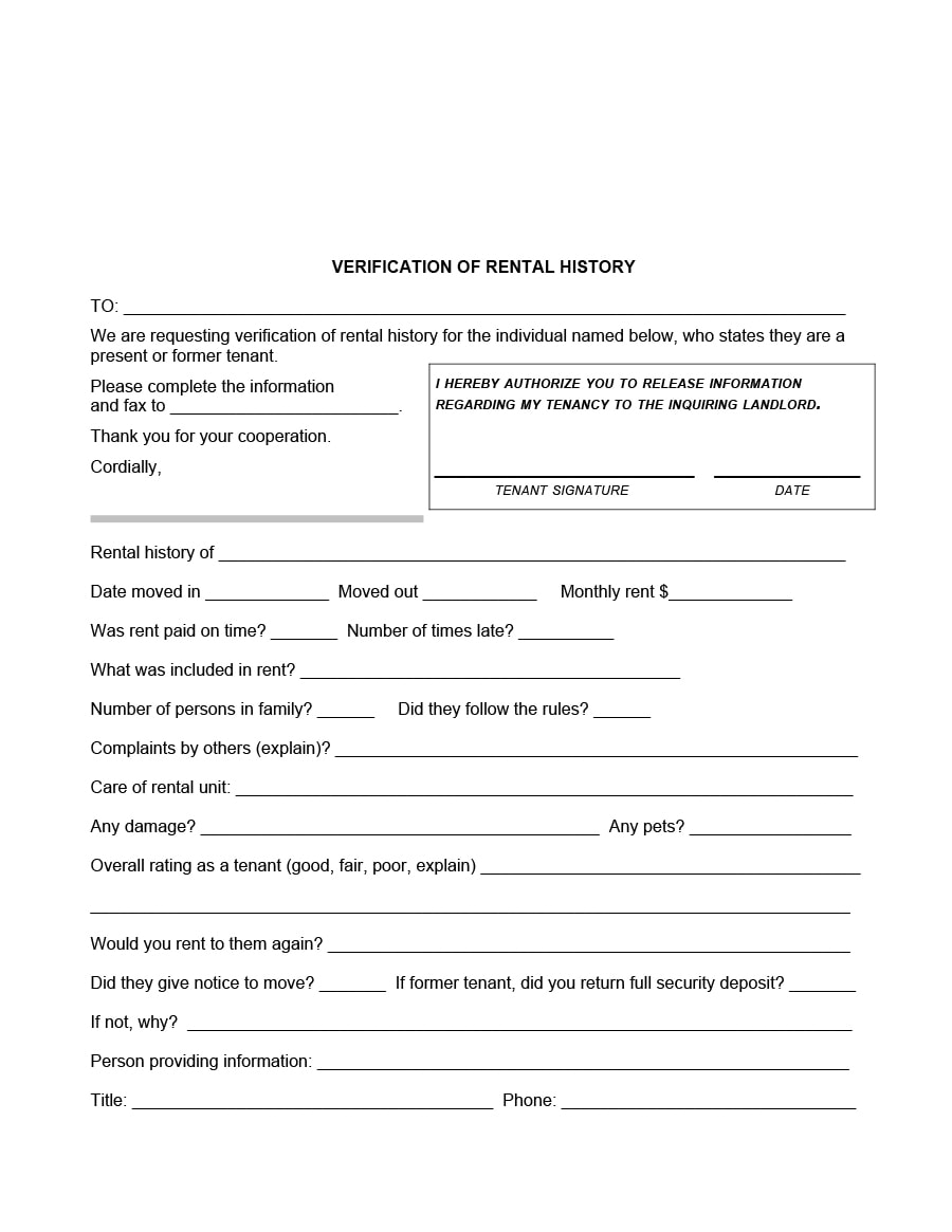 Free Printable Landlord Forms Free Printable Landlord Forms