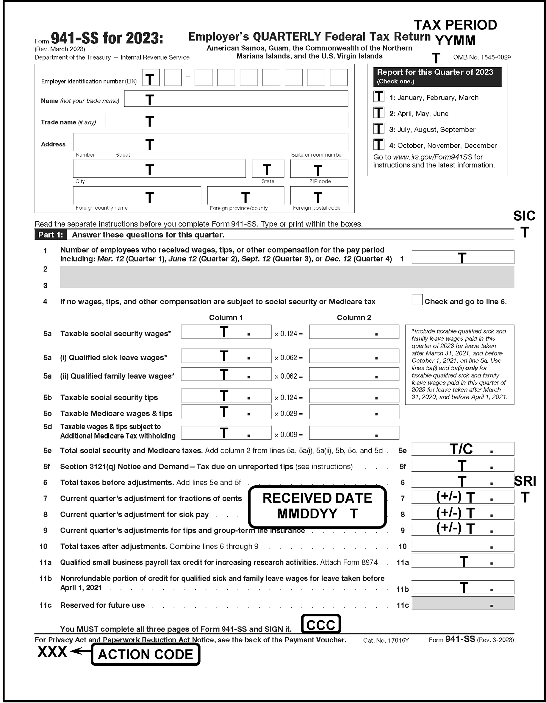 3 11 13 Employment Tax Returns Internal Revenue Service