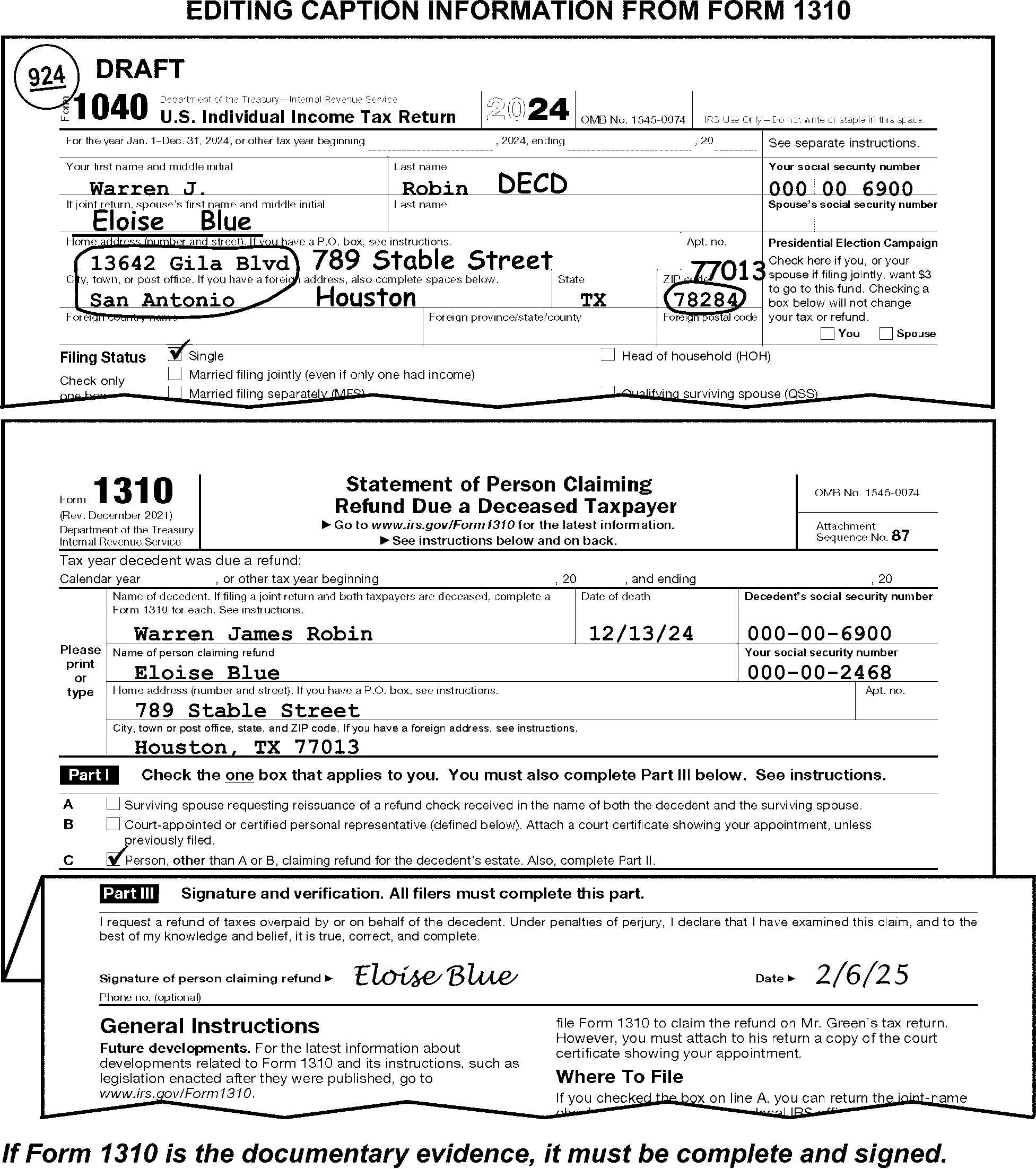 3 11 3 Individual Income Tax Returns Internal Revenue Service