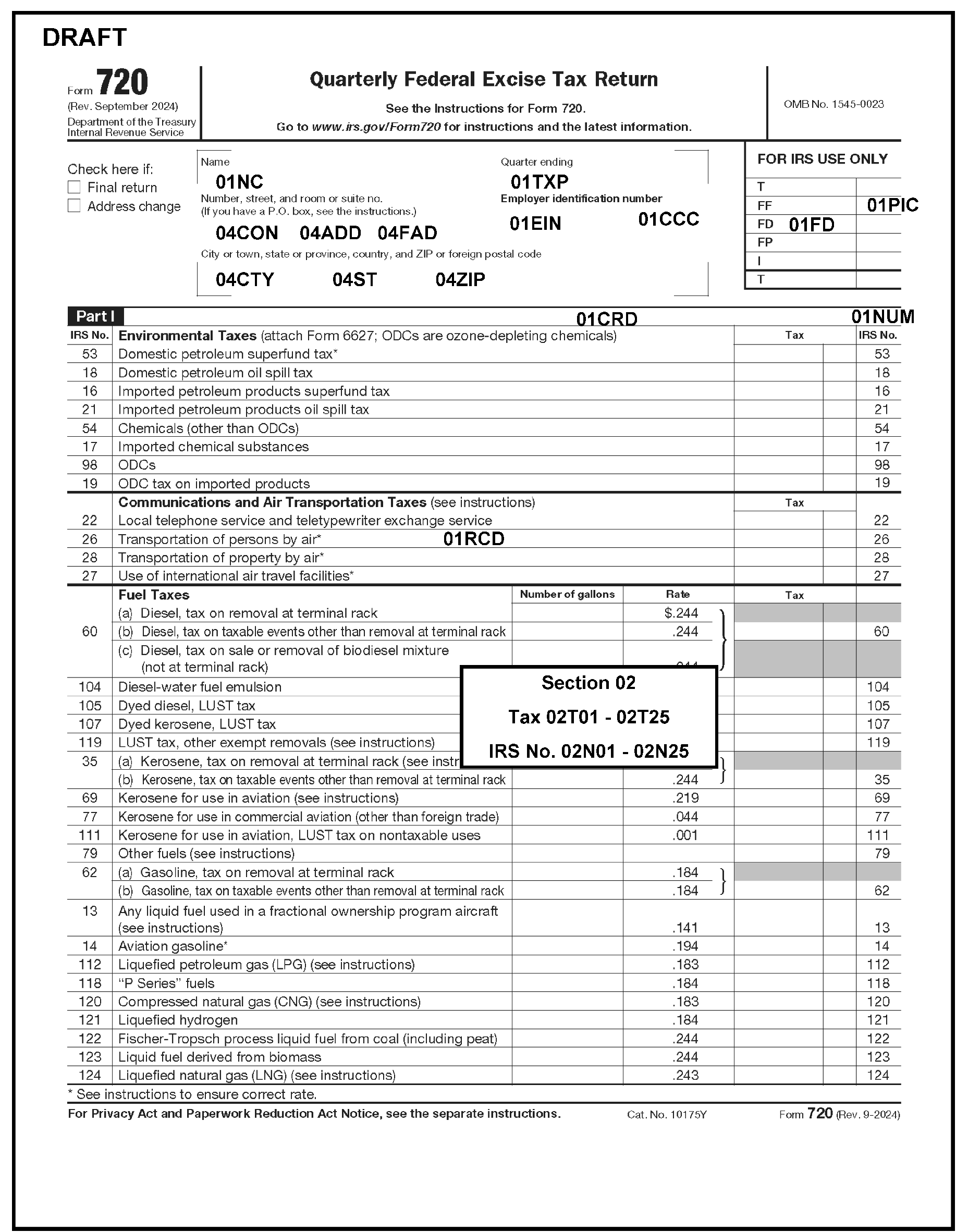 3 12 220 Error Resolution System For Excise Tax Returns Internal Revenue Service