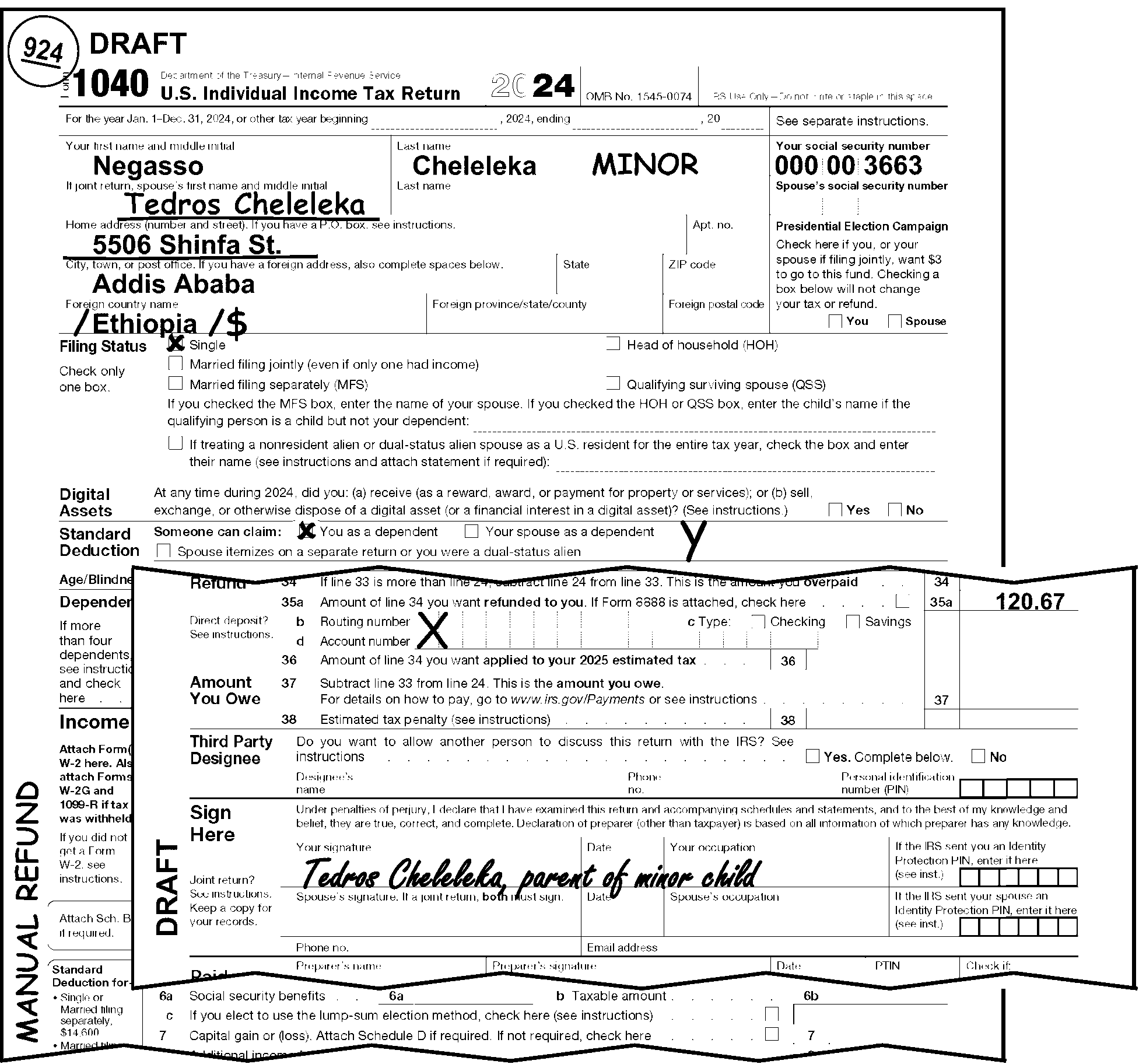 2016 Printable 1040 Tax Forms