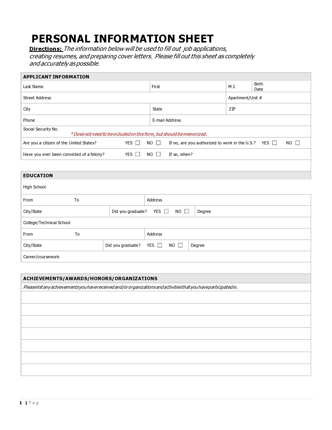 Printable I-90 Form