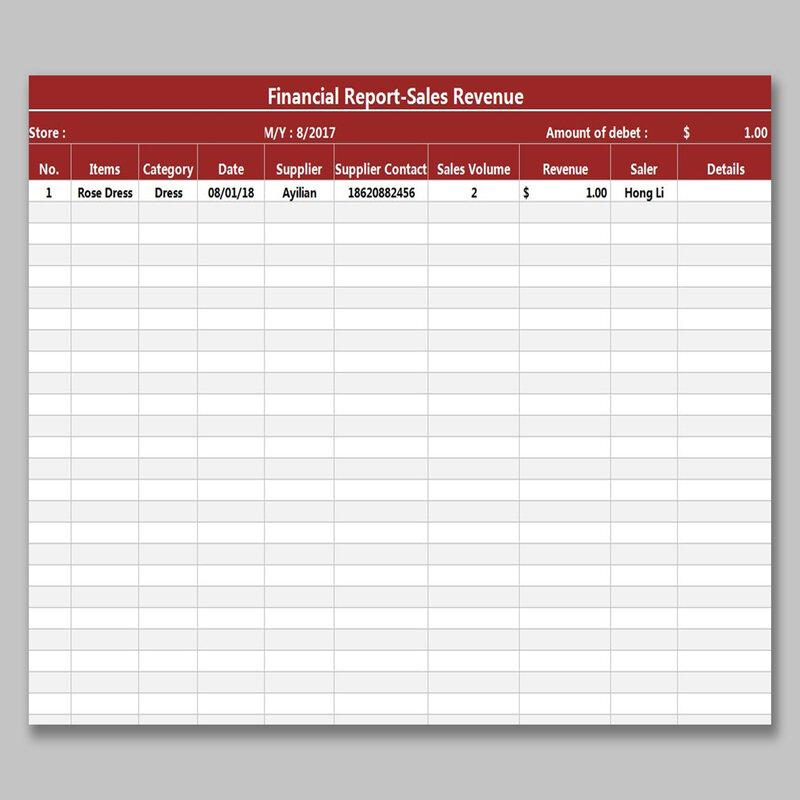A Quick Guide To Treasurer Report Templates Excel Sheet WPS Office Academy
