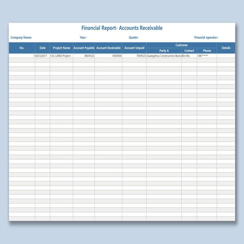 A Quick Guide To Treasurer Report Templates Excel Sheet WPS Office Academy