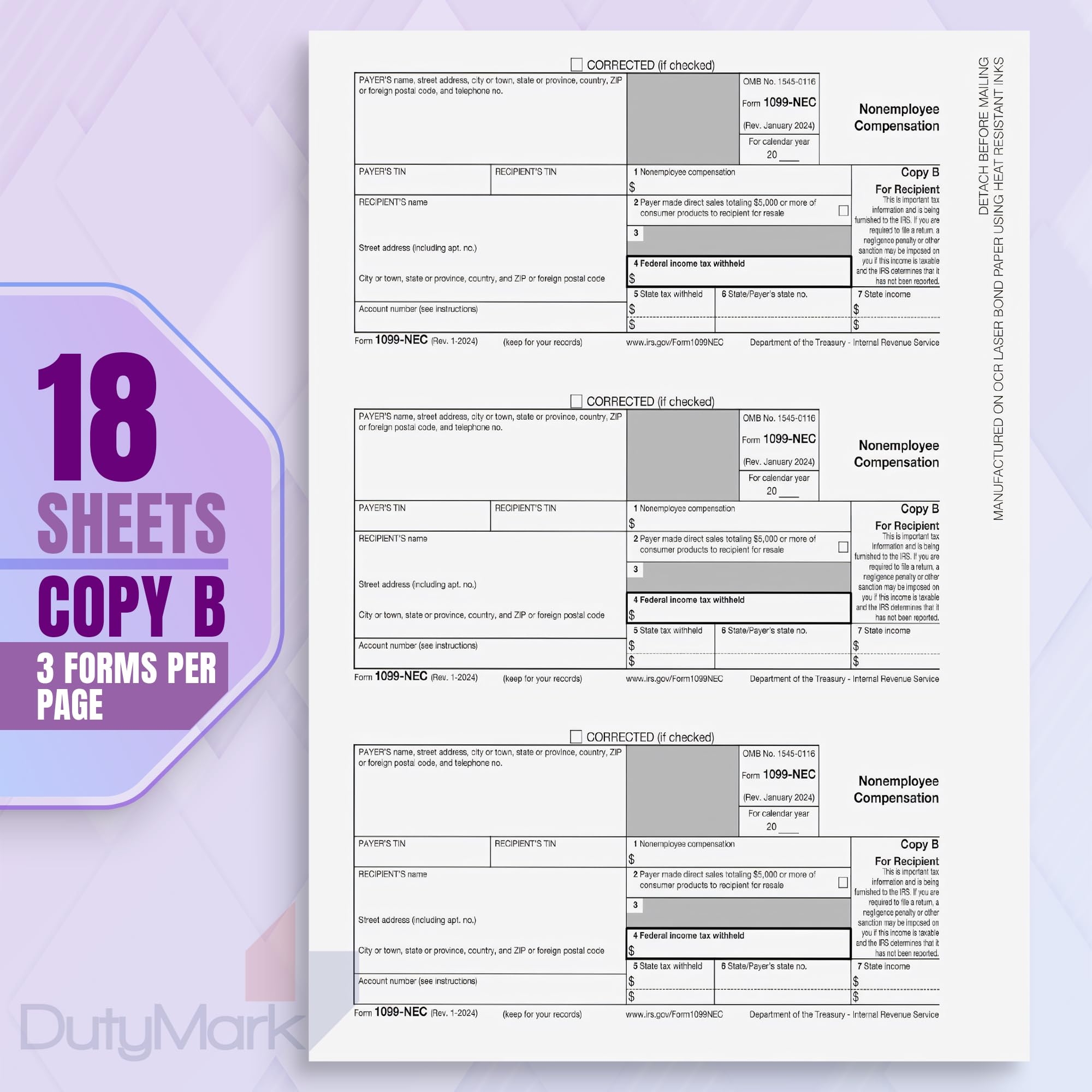 1099 Printable Forms
