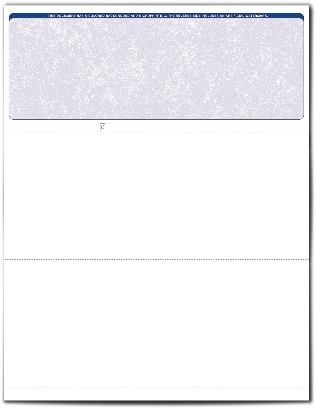 Amazon VersaCheck Secure Checks 1000 Blank Business Voucher Checks Blue Classic 1000 Sheets Form 1000 Check On Top Office Products