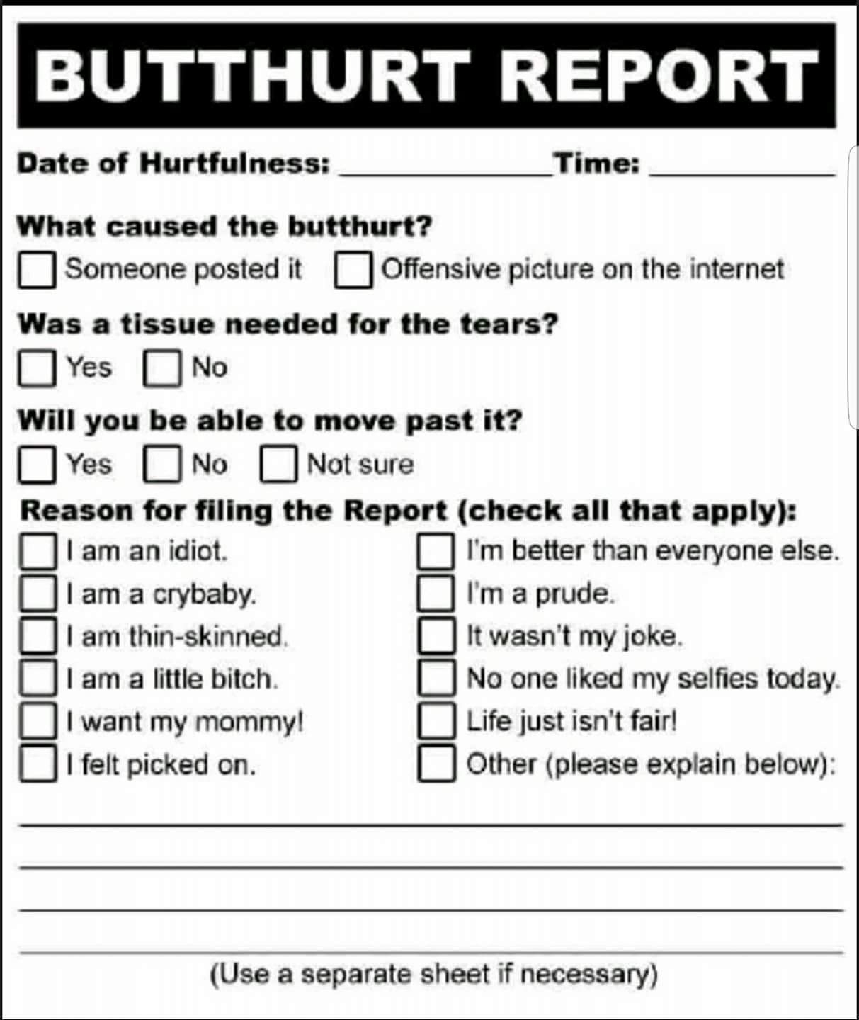 Butt Hurt Report Application Free Download Borrow And Streaming Internet Archive