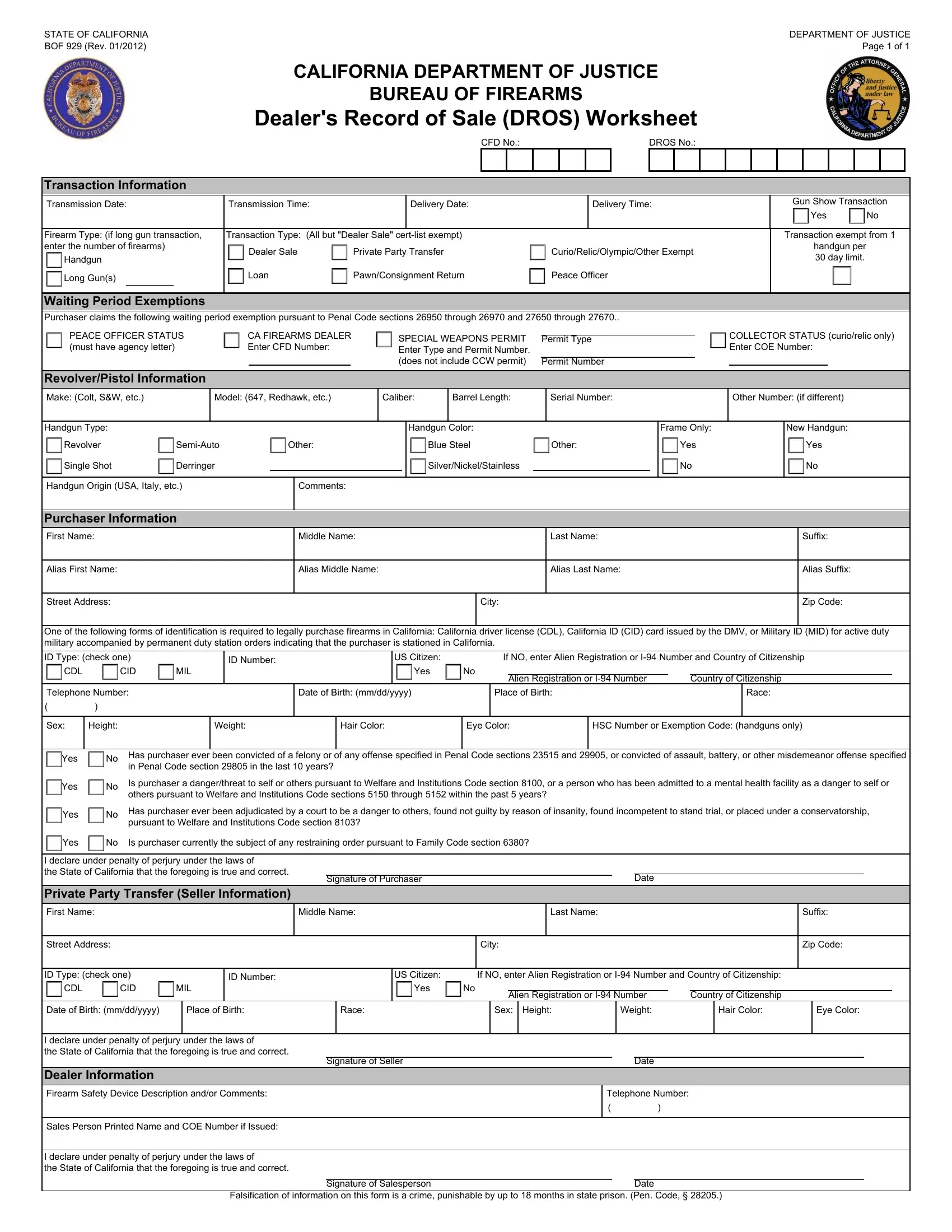 Free Printable Qdro Form California