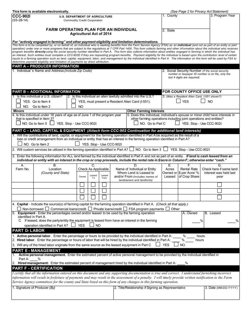 Ccc 902I Form Fill Out Printable PDF Forms Online