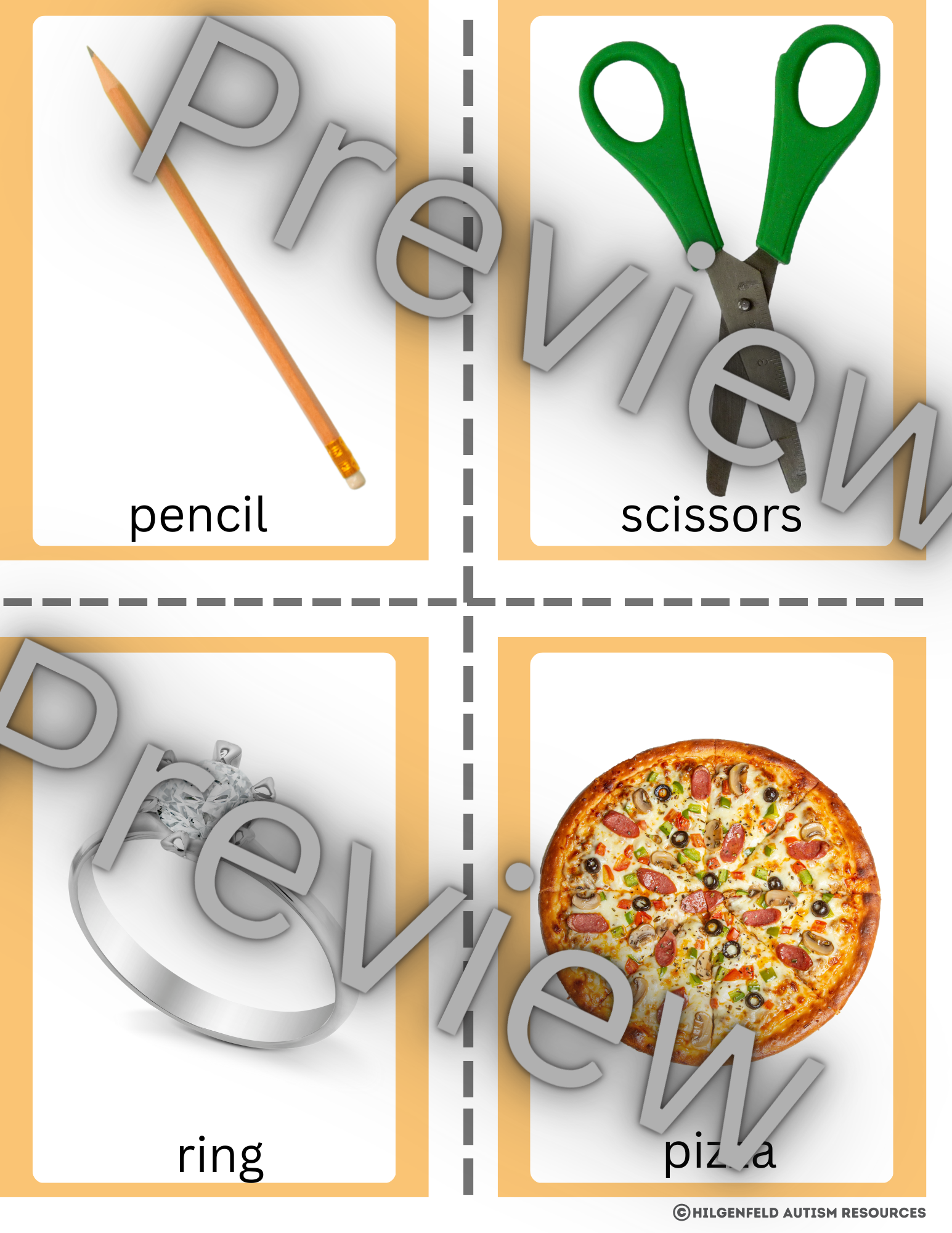 Common Object Picture Cards For ABA Autism ABLLS R C14 C17 G4 With Photos Made By Teachers Common Object Picture Cards For ABA Autism ABLLS R C14 C17 G4 With Photos Made By Teachers