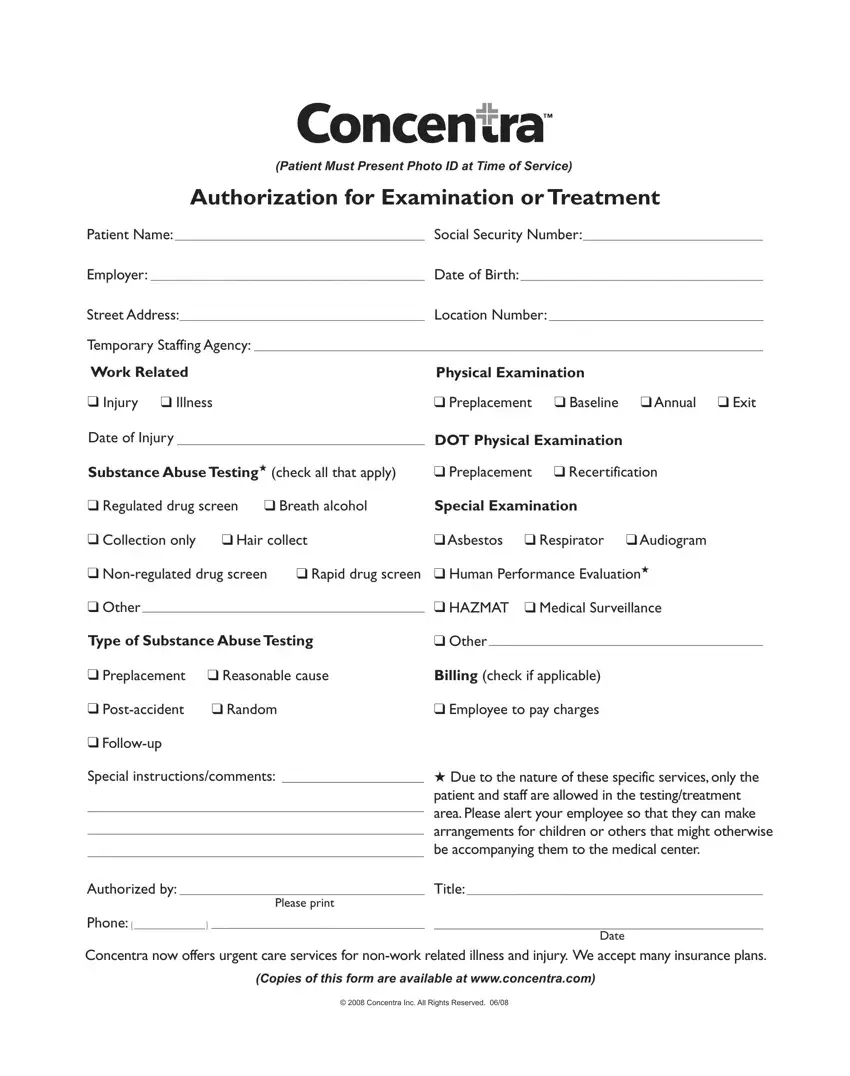 Free Printable Drug Testing Forms