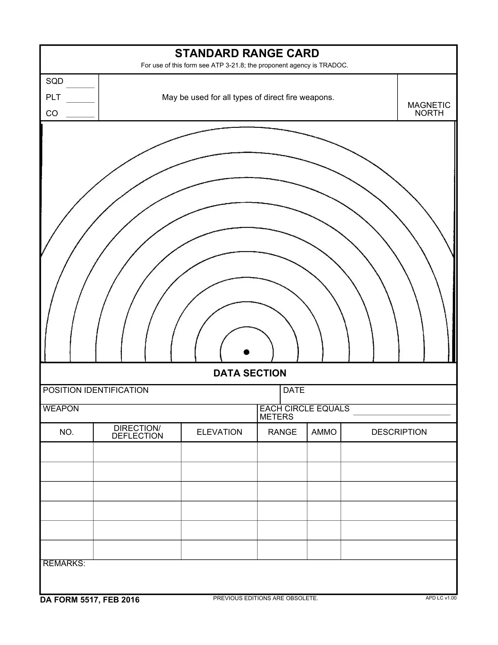 Da Form 5517 R Fill Out Printable PDF Forms Online