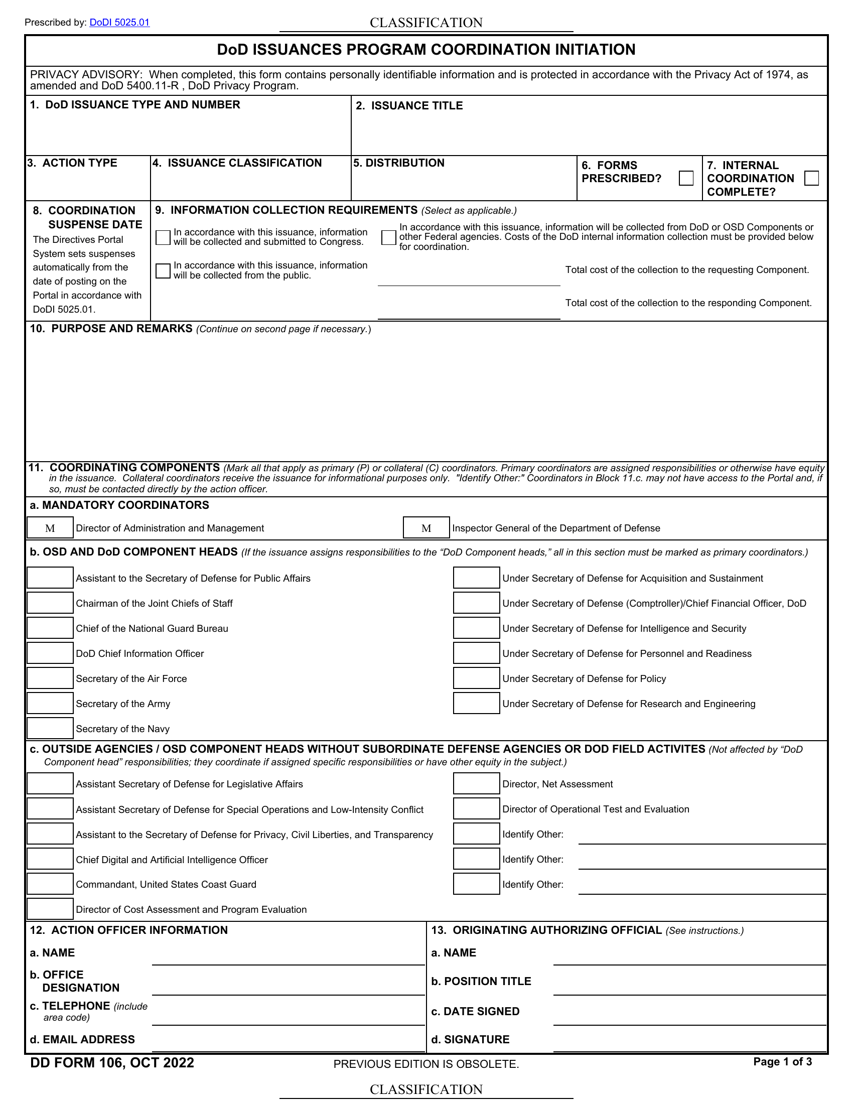 Dea Form 106 Printable