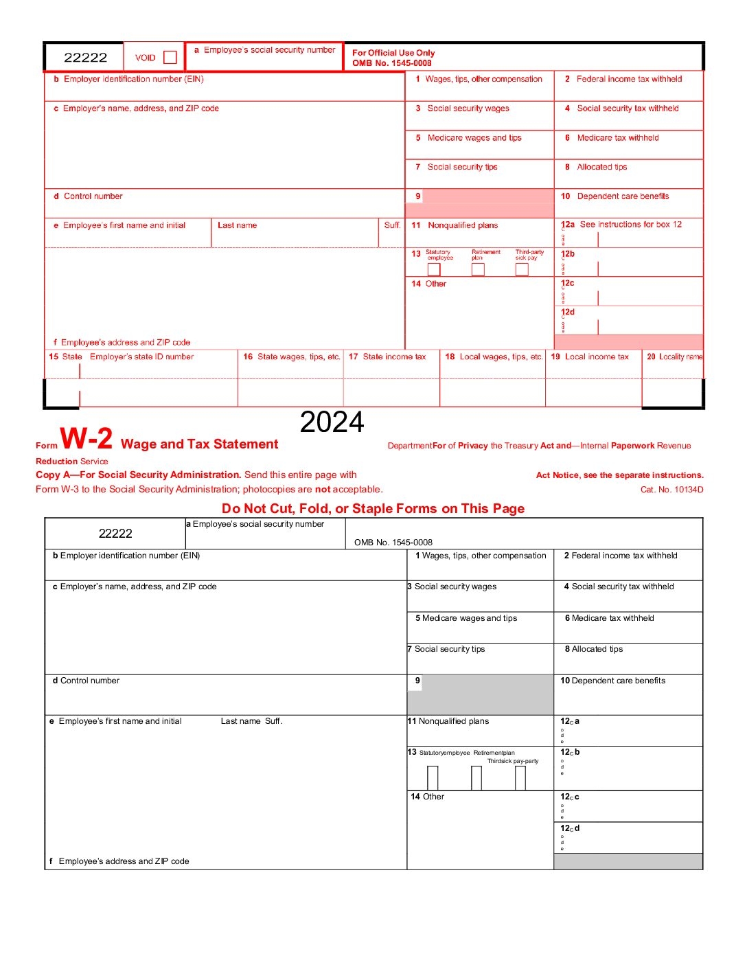 Demystifying The W2 Form Everything You Need To Know Simple Forms
