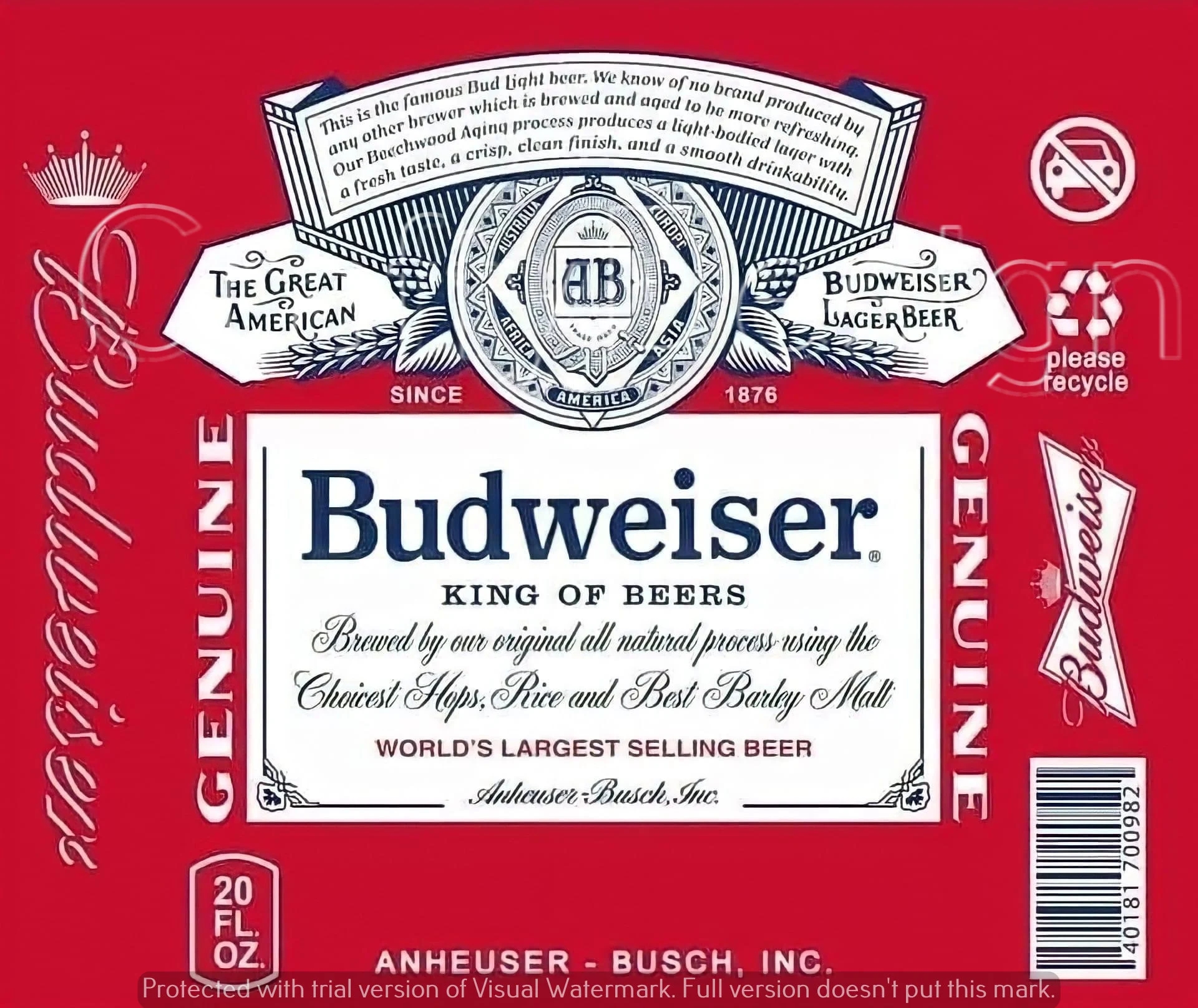 Digital Budweiser PNG Etsy