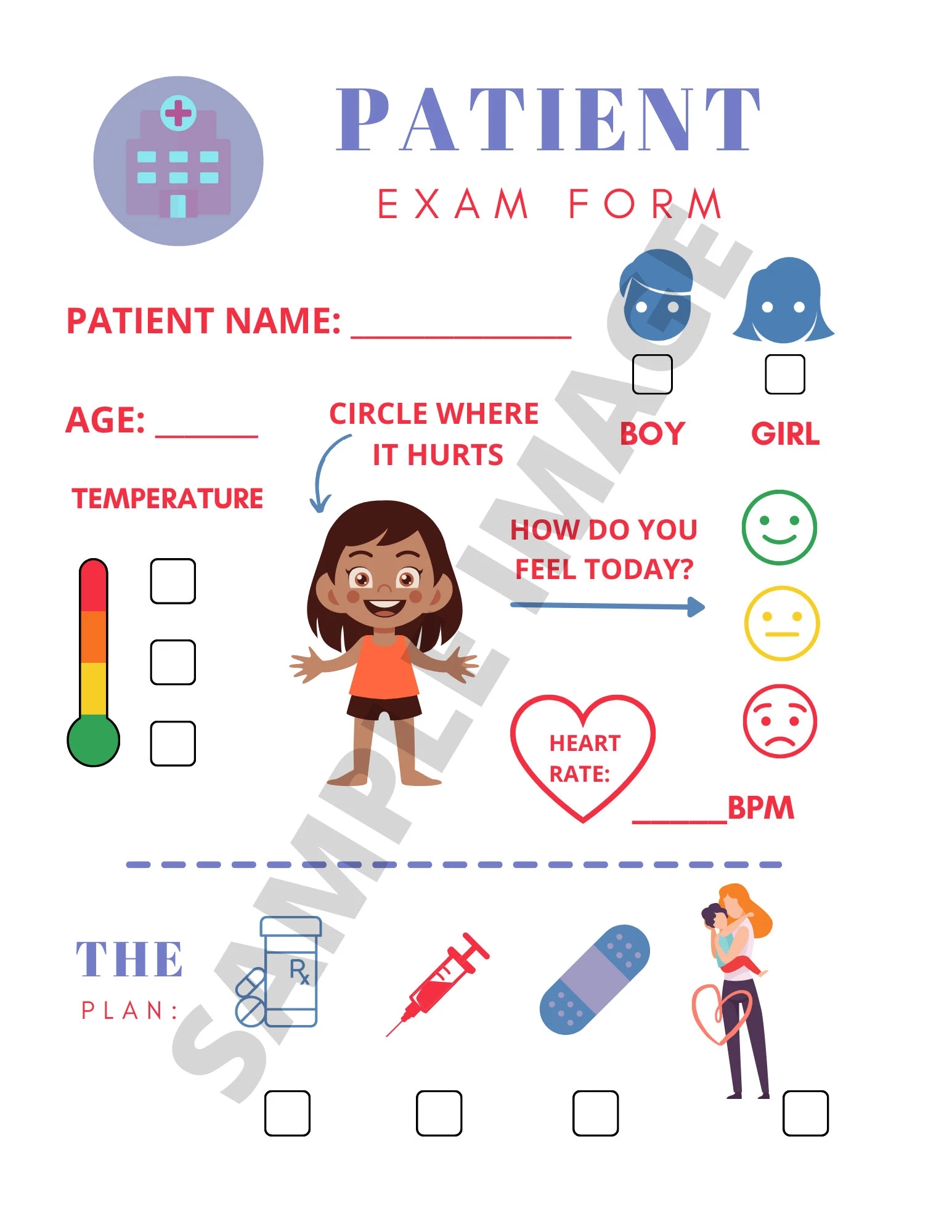 Doctor Or Nurse Pretend Play Digital File Preschool Printables Dress Up Patient Checkup Kids Downloads Pre k Homeschool Montessori PDF Etsy