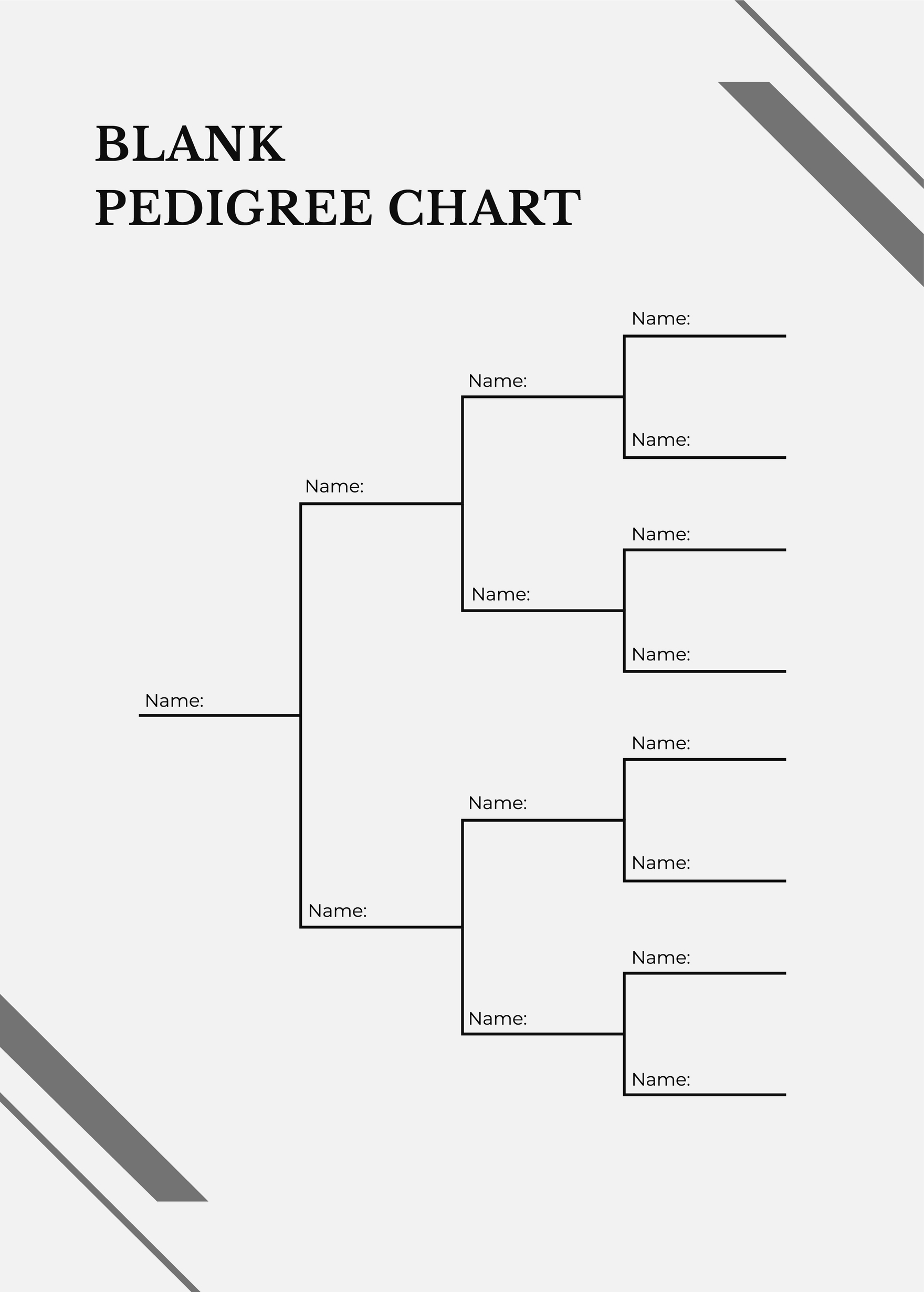 Dog Pedigree Chart In Illustrator PDF Download Template Dog Pedigree Chart In Illustrator PDF Download Template
