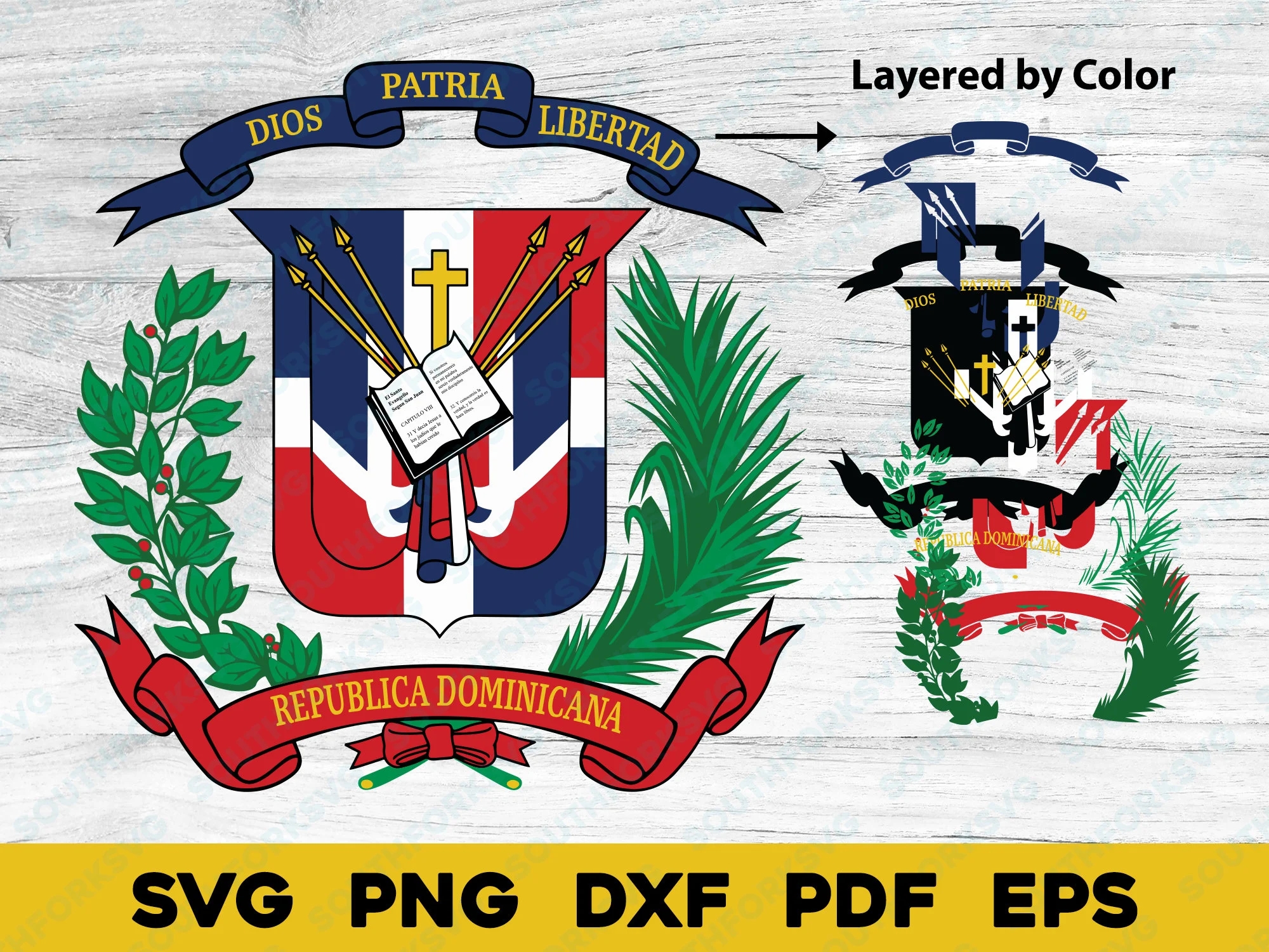 Dominican Republic Crest Svg Png Dxf Eps Pdf Layered By Color Vector Graphic Design Digital Print File Clipart Dye Sub Image Etsy Dominican Republic Crest Svg Png Dxf Eps Pdf Layered By Color Vector Graphic Design Digital Print File Clipart Dye Sub Image Etsy