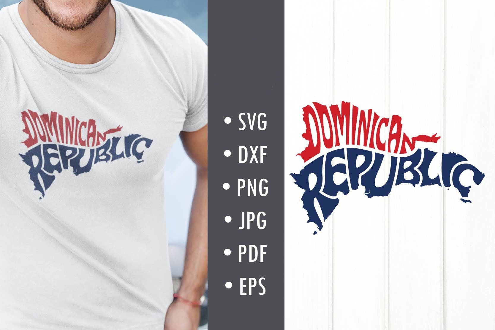 Dominican Republic SVG Cut File In The Shape Of The Country Dominican Republic SVG Cut File In The Shape Of The Country