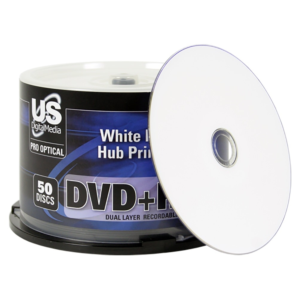 DVD R DL 8X White Inkjet Hub Printable USDM Pro Optical CDROM2GO DVD R DL 8X White Inkjet Hub Printable USDM Pro Optical CDROM2GO