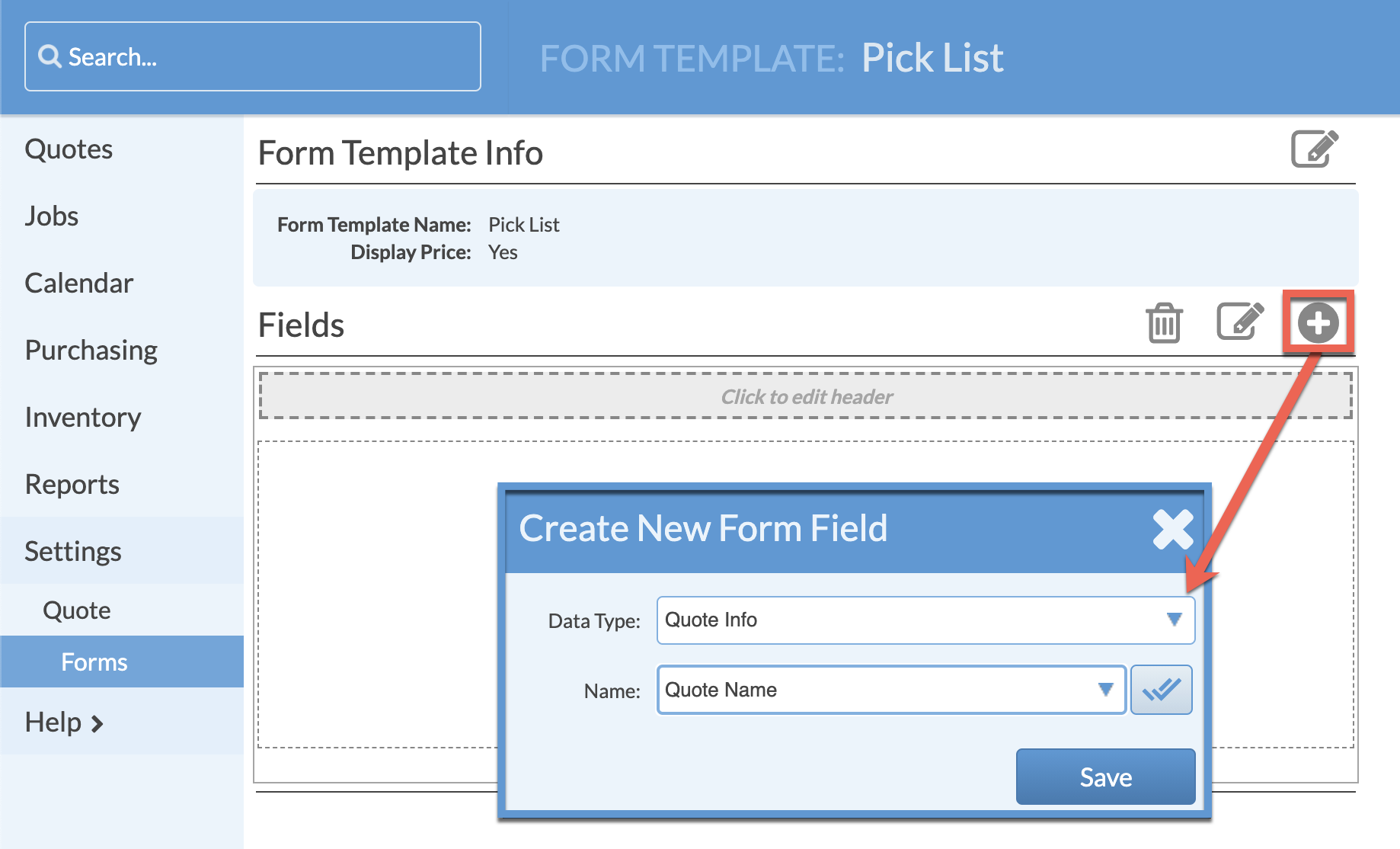 EE Create A Printable Form