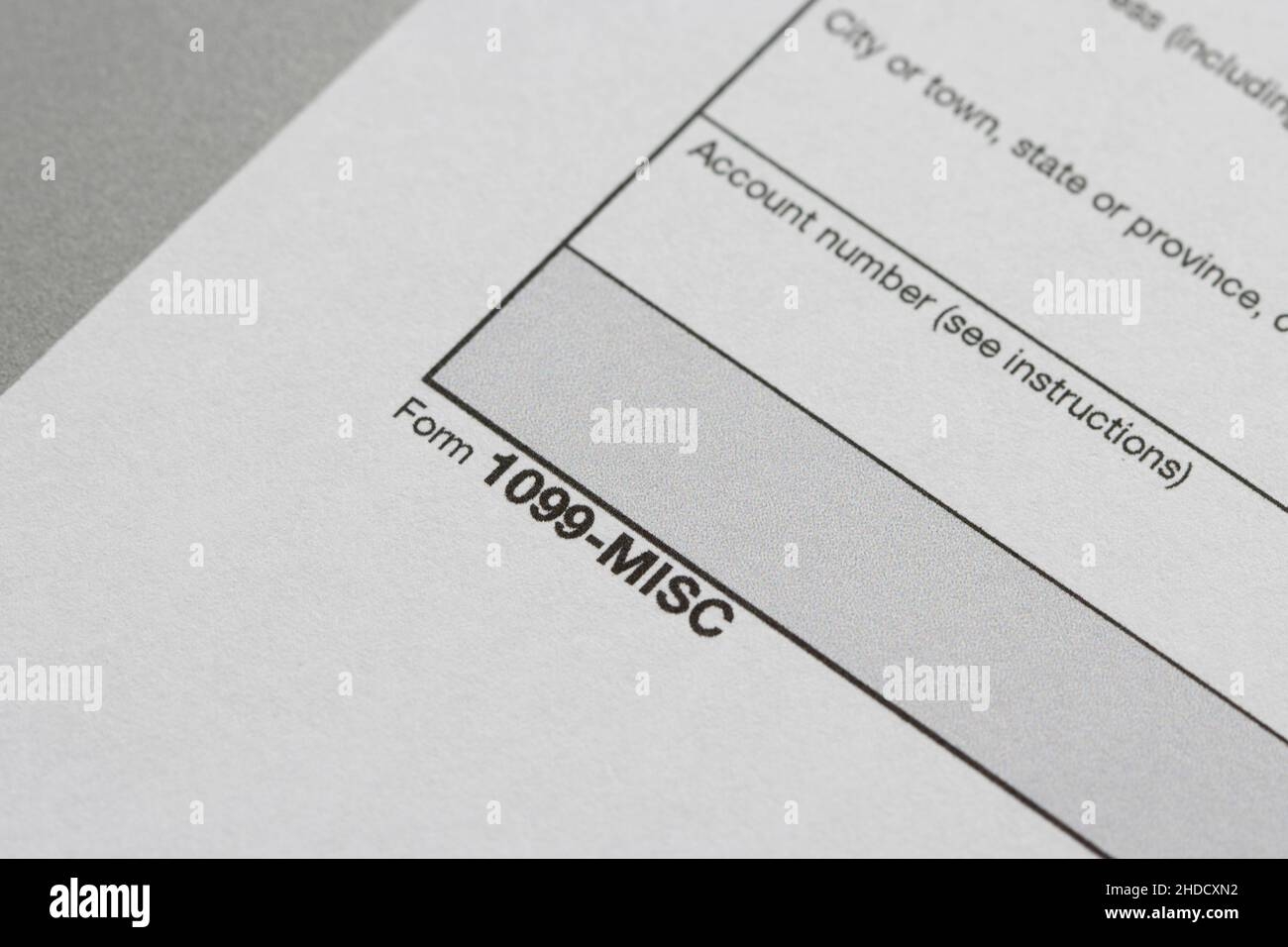 1099 Misc Printable Form