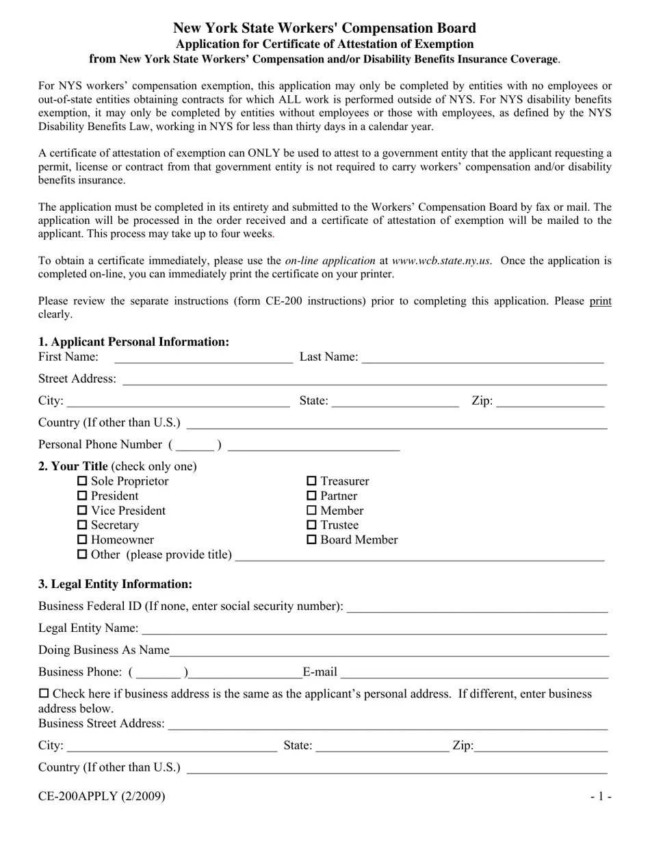 Form CE 200APPLY Fill Out Sign Online And Download Printable PDF New York Templateroller