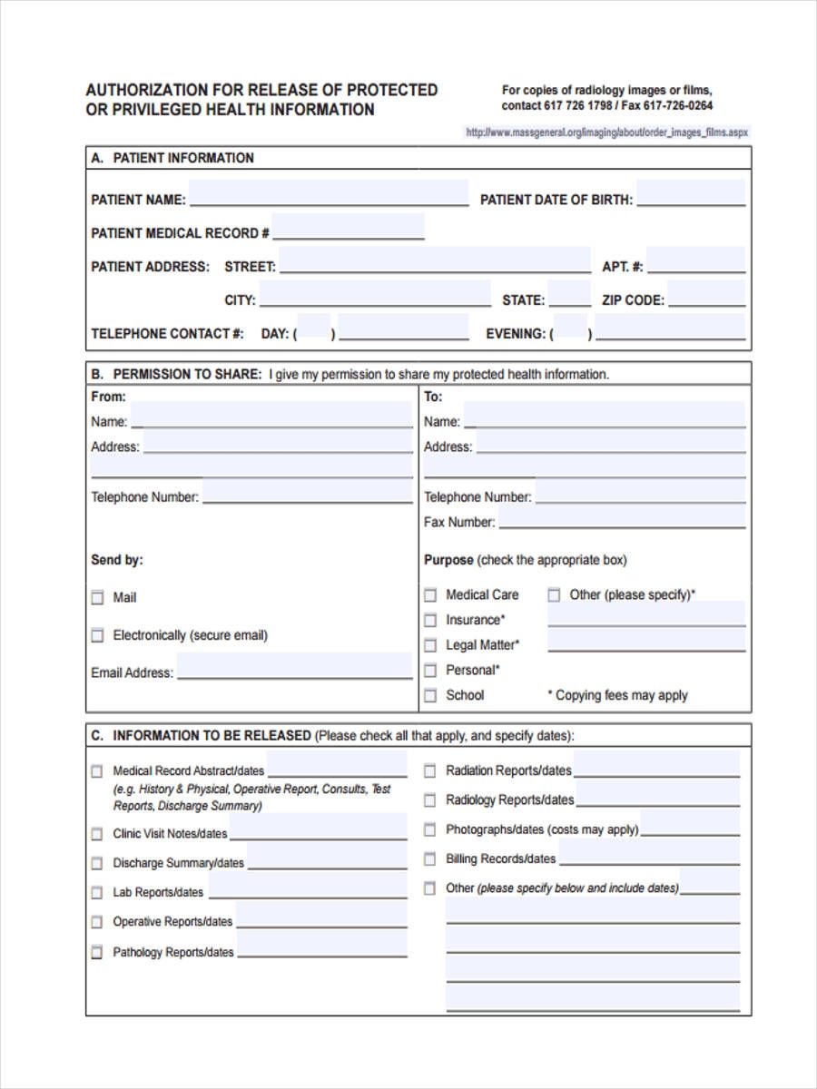 FREE 13 Health Record Form Samples PDF MS Word Google Docs