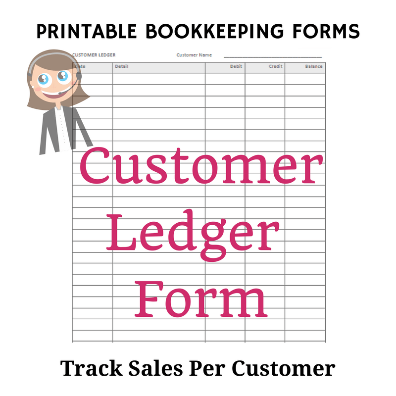 Free Bookkeeping Forms And Accounting Templates Printable PDF Worksheets Library